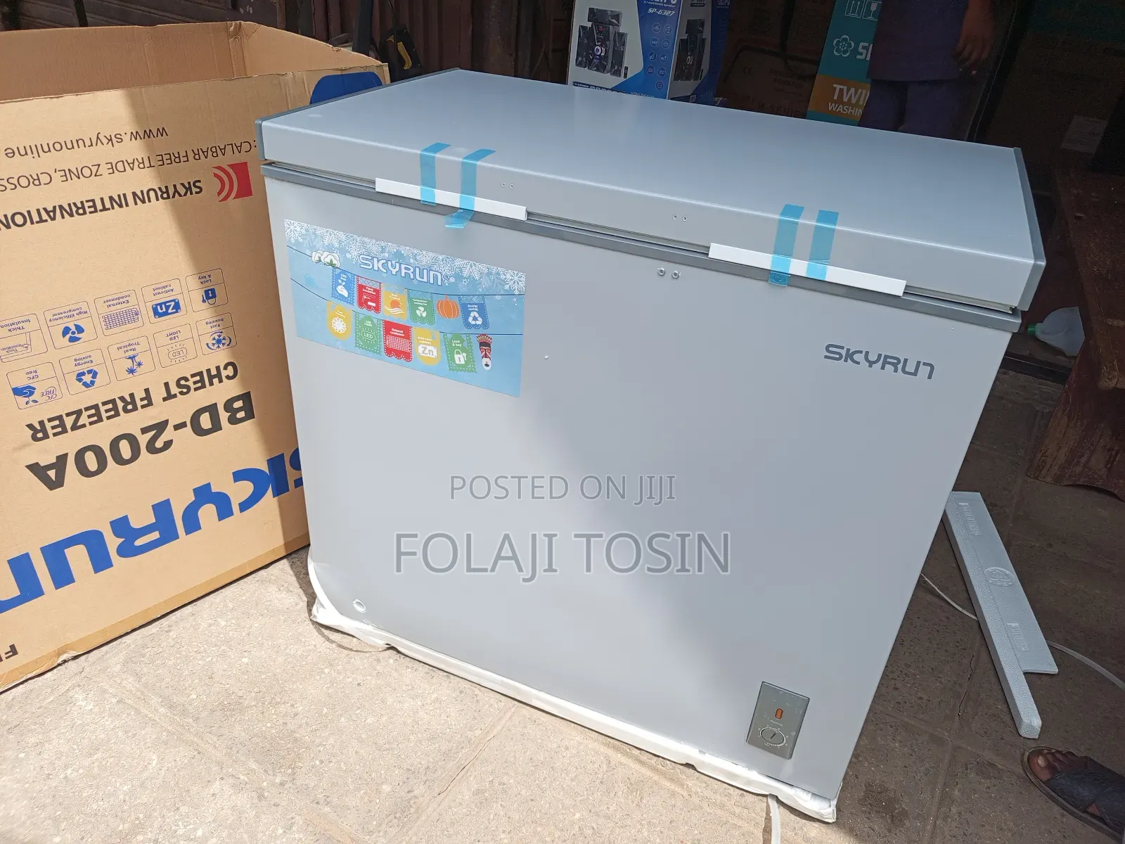 Skyrun Bd_200a 200l Deep Freezer