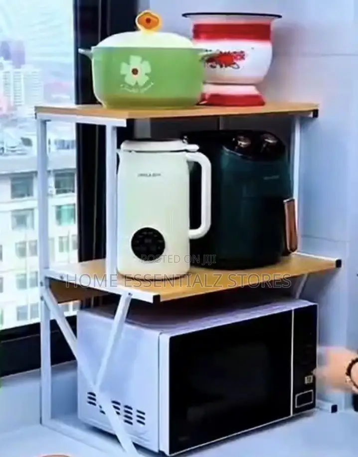 Microwave Shelf Countertop 2 Layers Rack - Microwave Stand