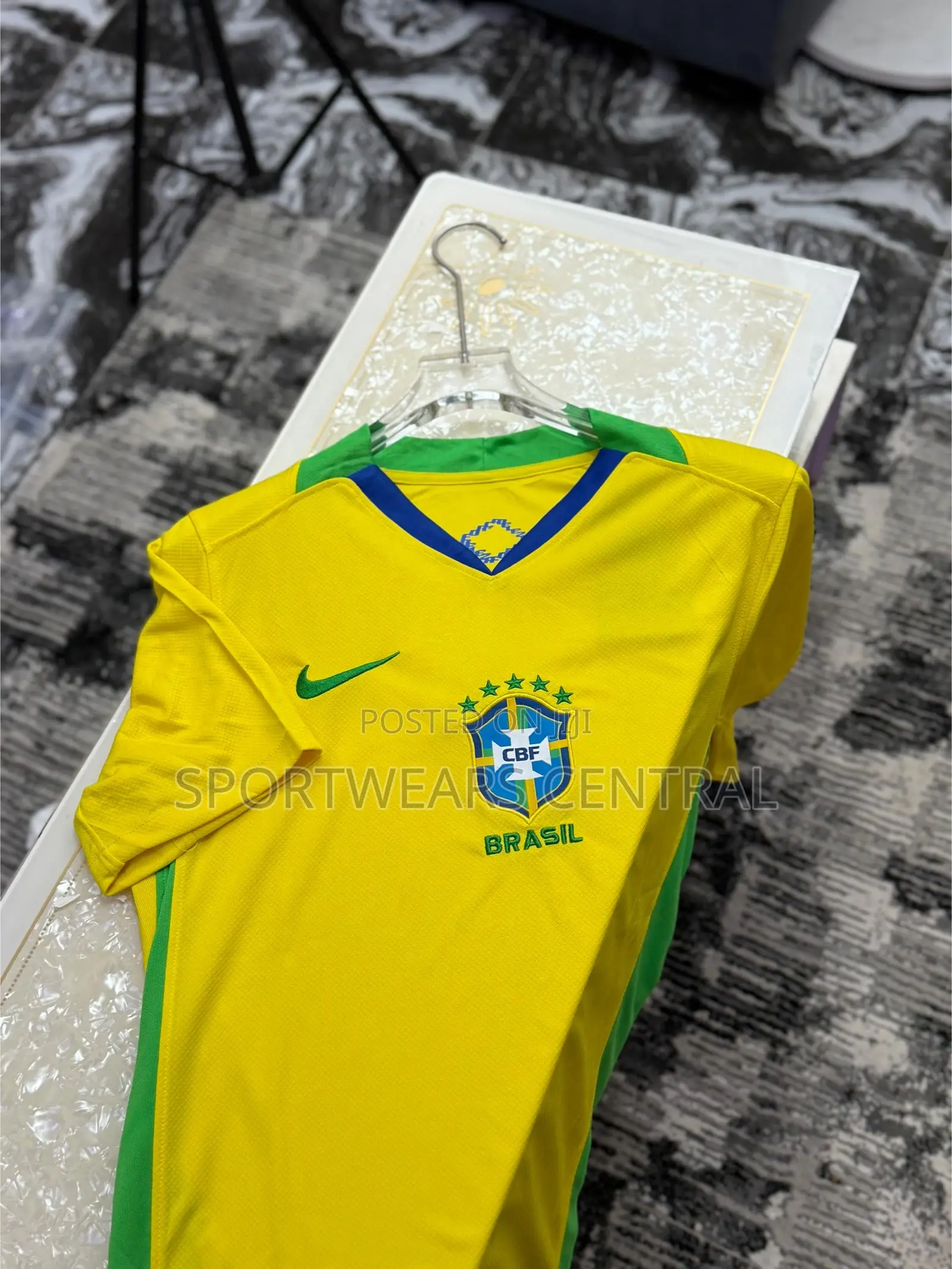 Original Current 2025/2026 Brazil Home National Team Jersey