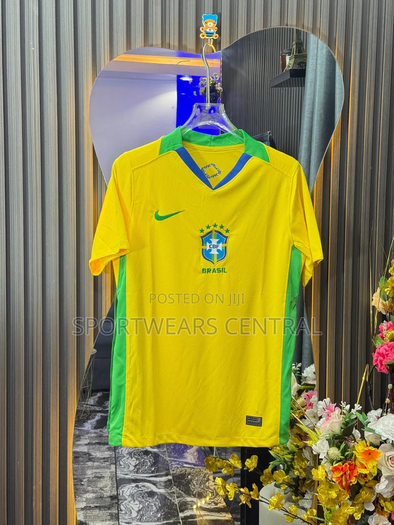 Original Current 2025/2026 Brazil Home National Team Jersey