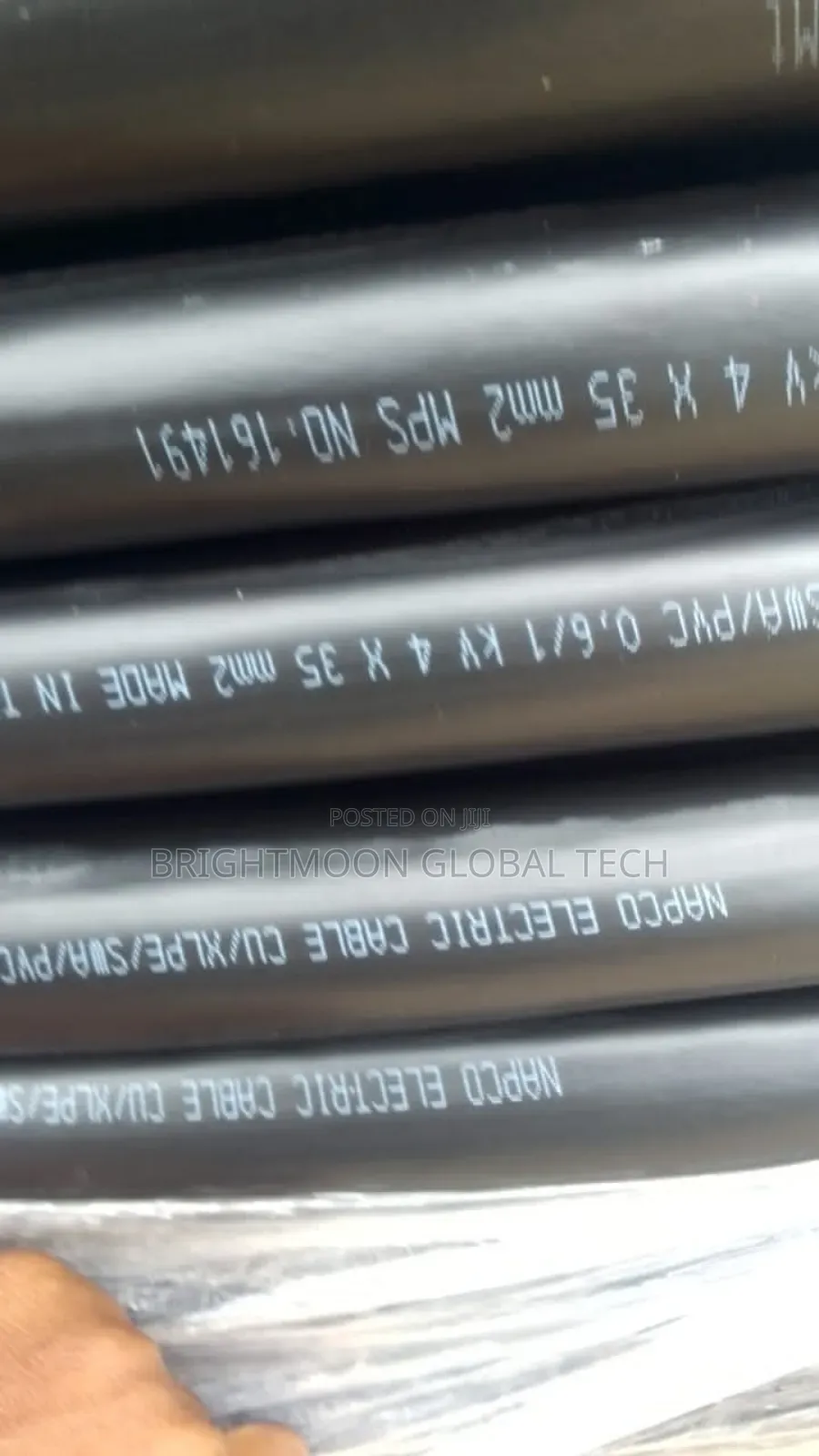 35mm 4core Full Gauge Armored Cable