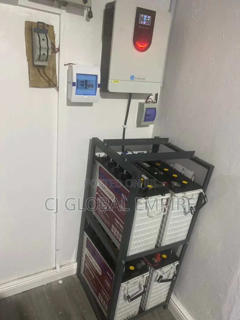 6.2kva Solar System Full Installation,400w 8ps,4 Tubular Bat