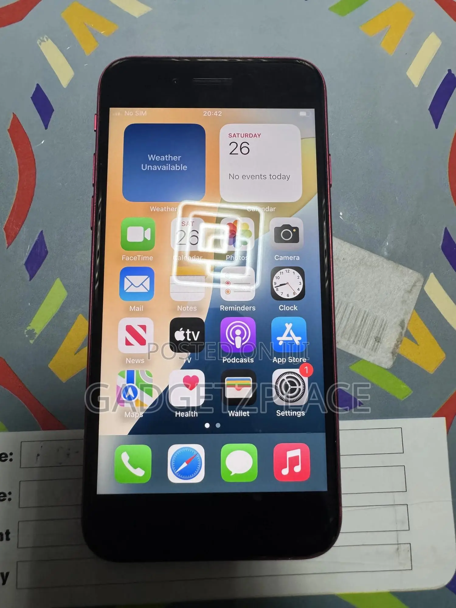 Apple iPhone SE (2020) 64 GB Red