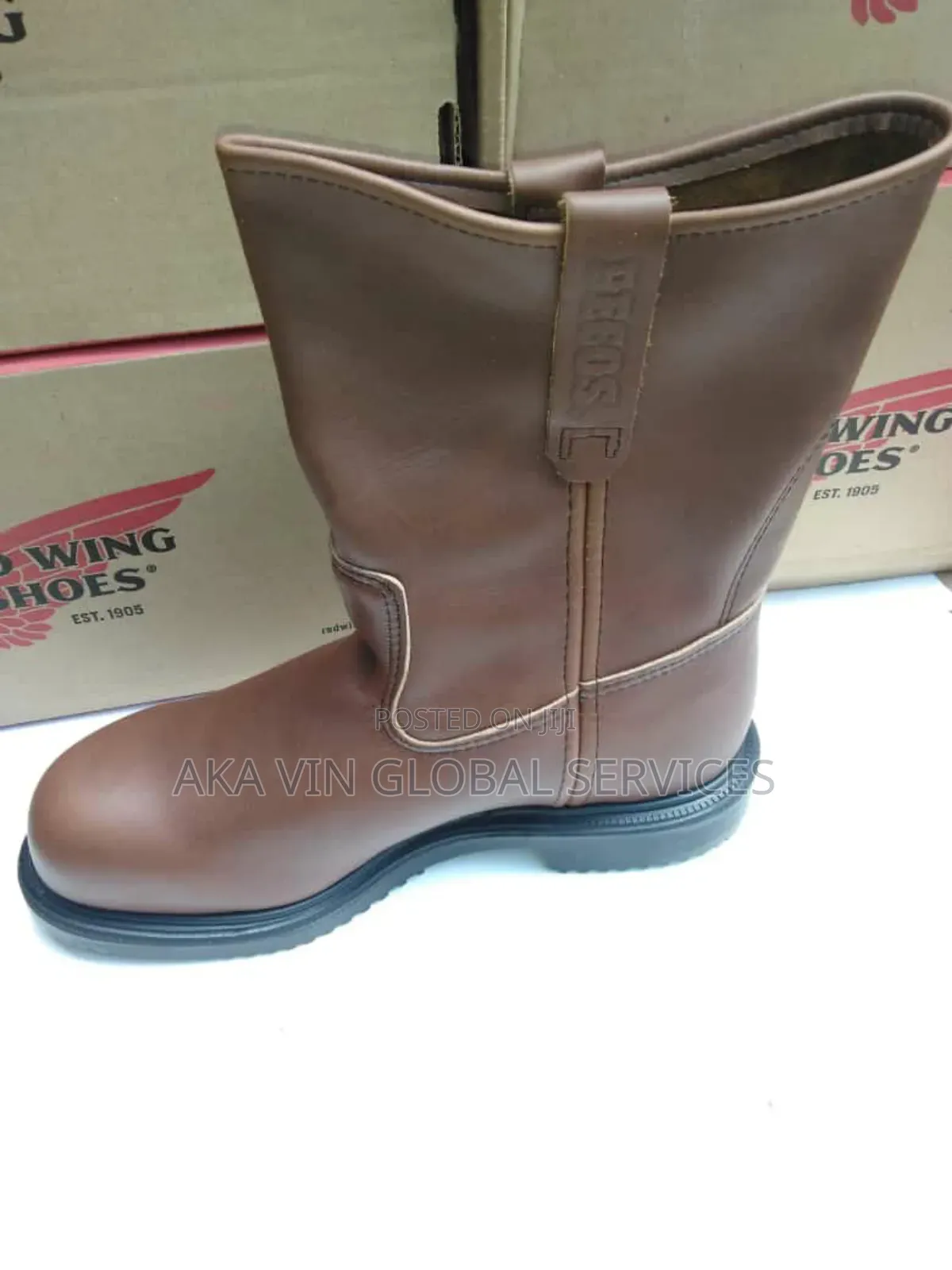 8241 Redwings Men's 9-inch Pull-on Boot