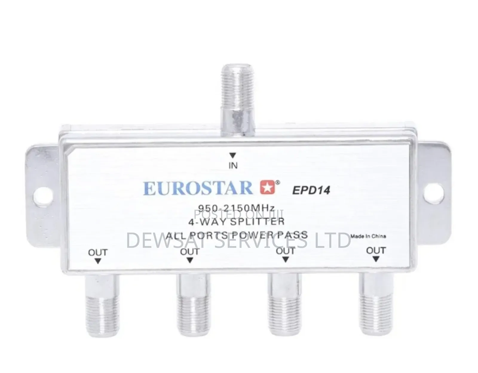Eurostar 4 Way Splitter