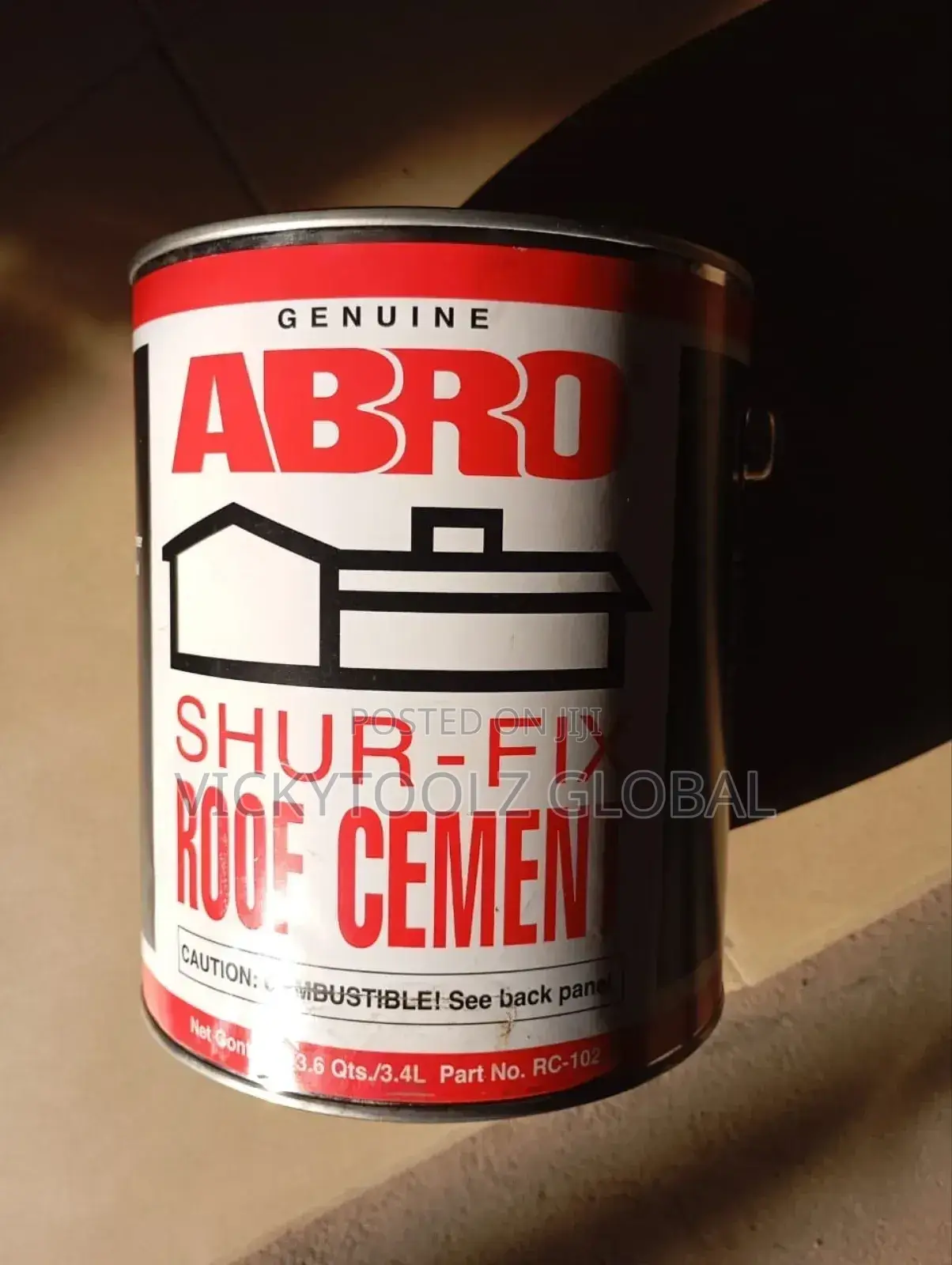 Abro Shur-Fix Roof Cement or Roof Water Seal