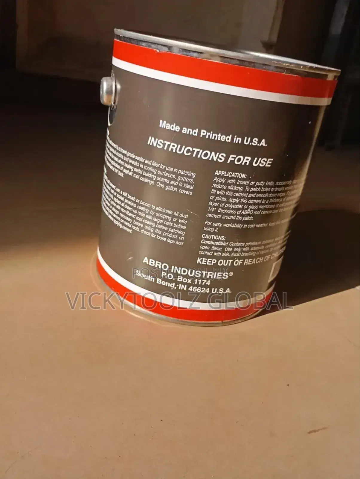Abro Shur-Fix Roof Cement or Roof Water Seal