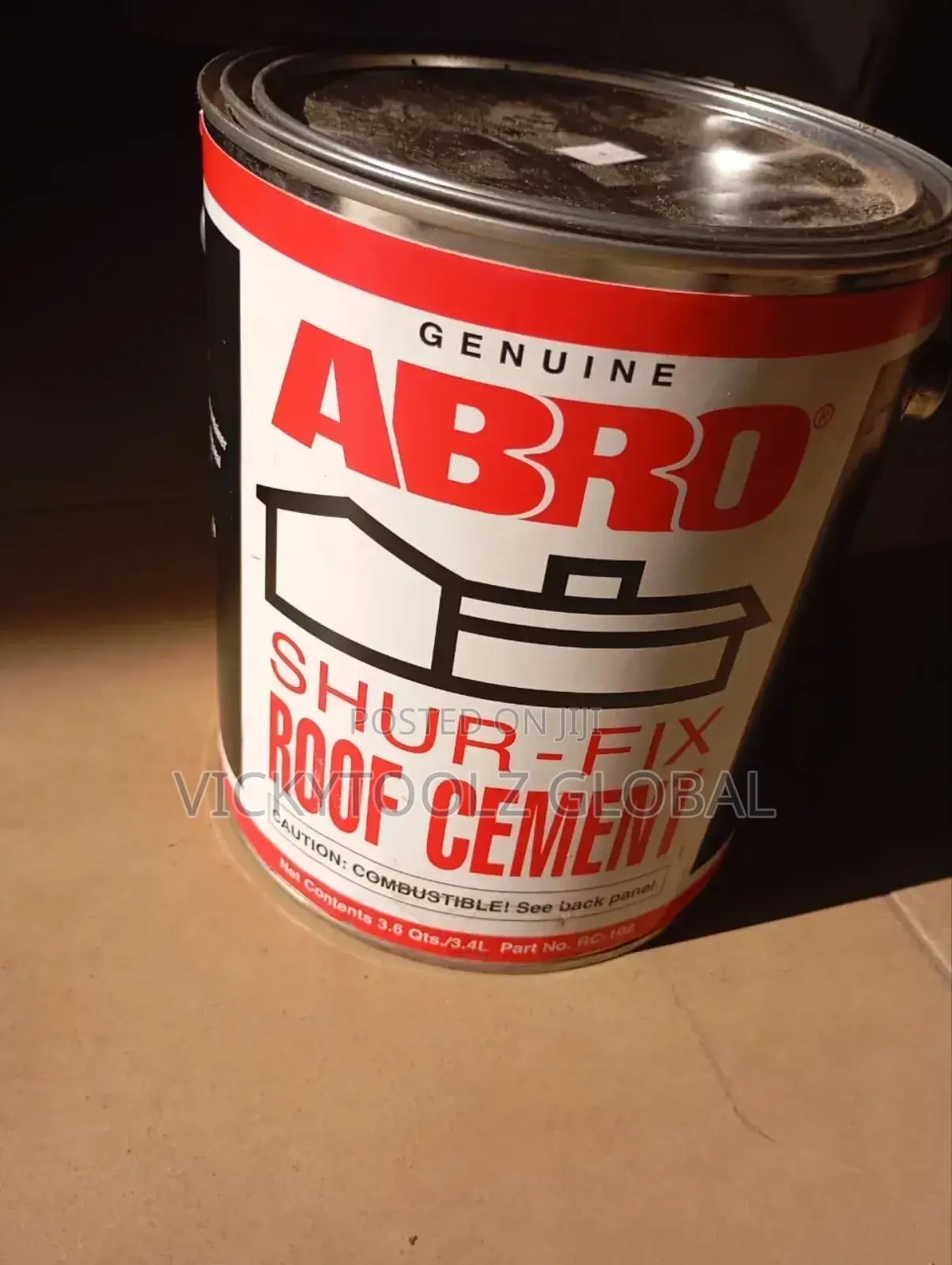 Abro Shur-Fix Roof Cement or Roof Water Seal