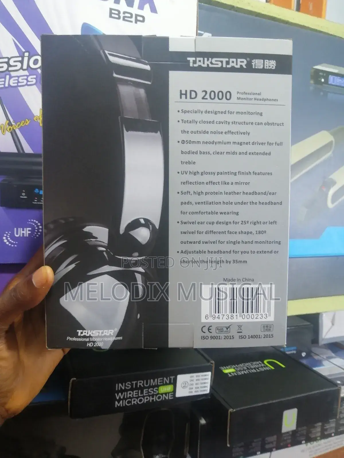 Takstar Hd2000 Professional Monitor Headphone