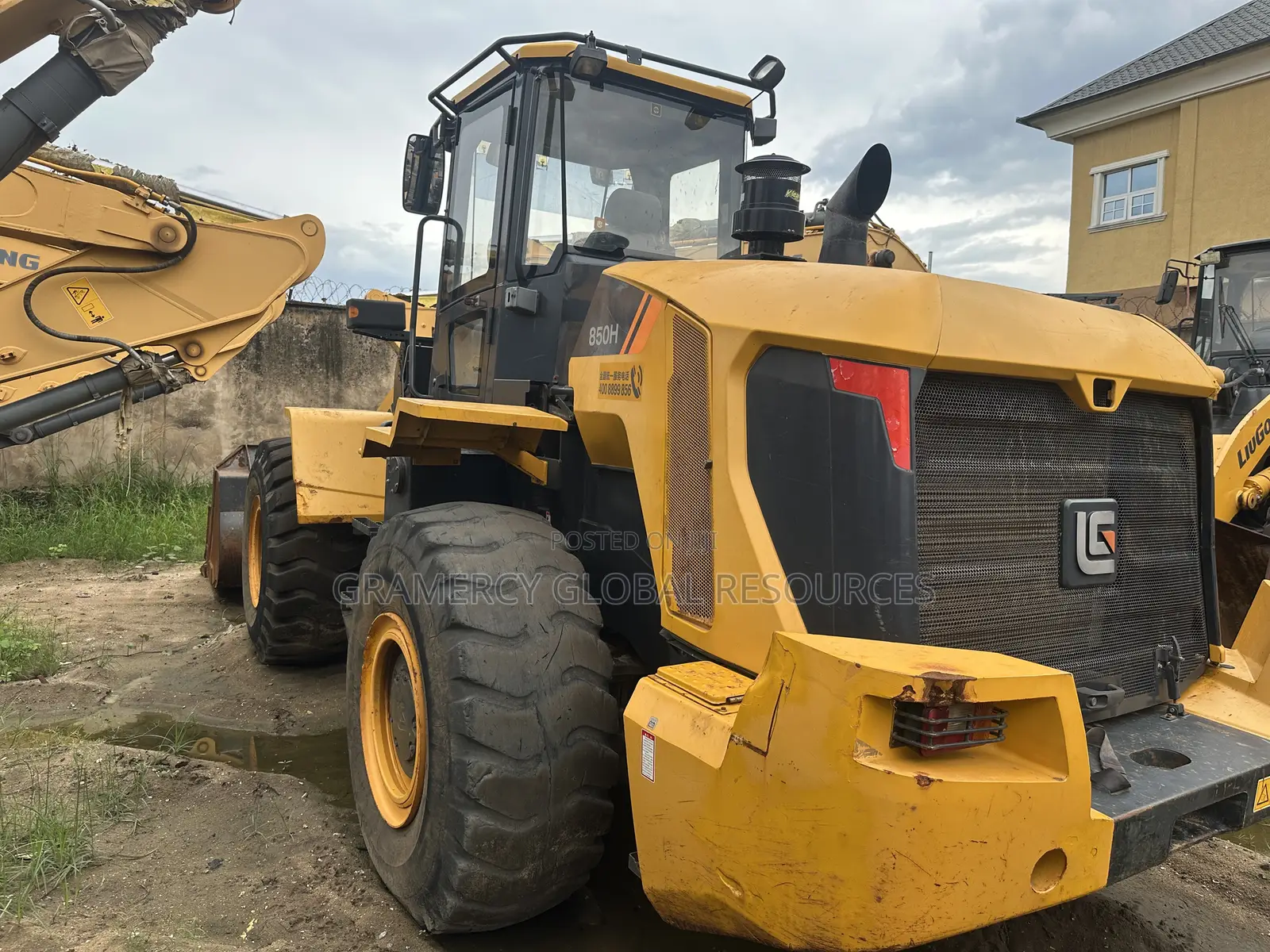 Foreign Used 2019 Liugong 850h Wheel Loader for Sale