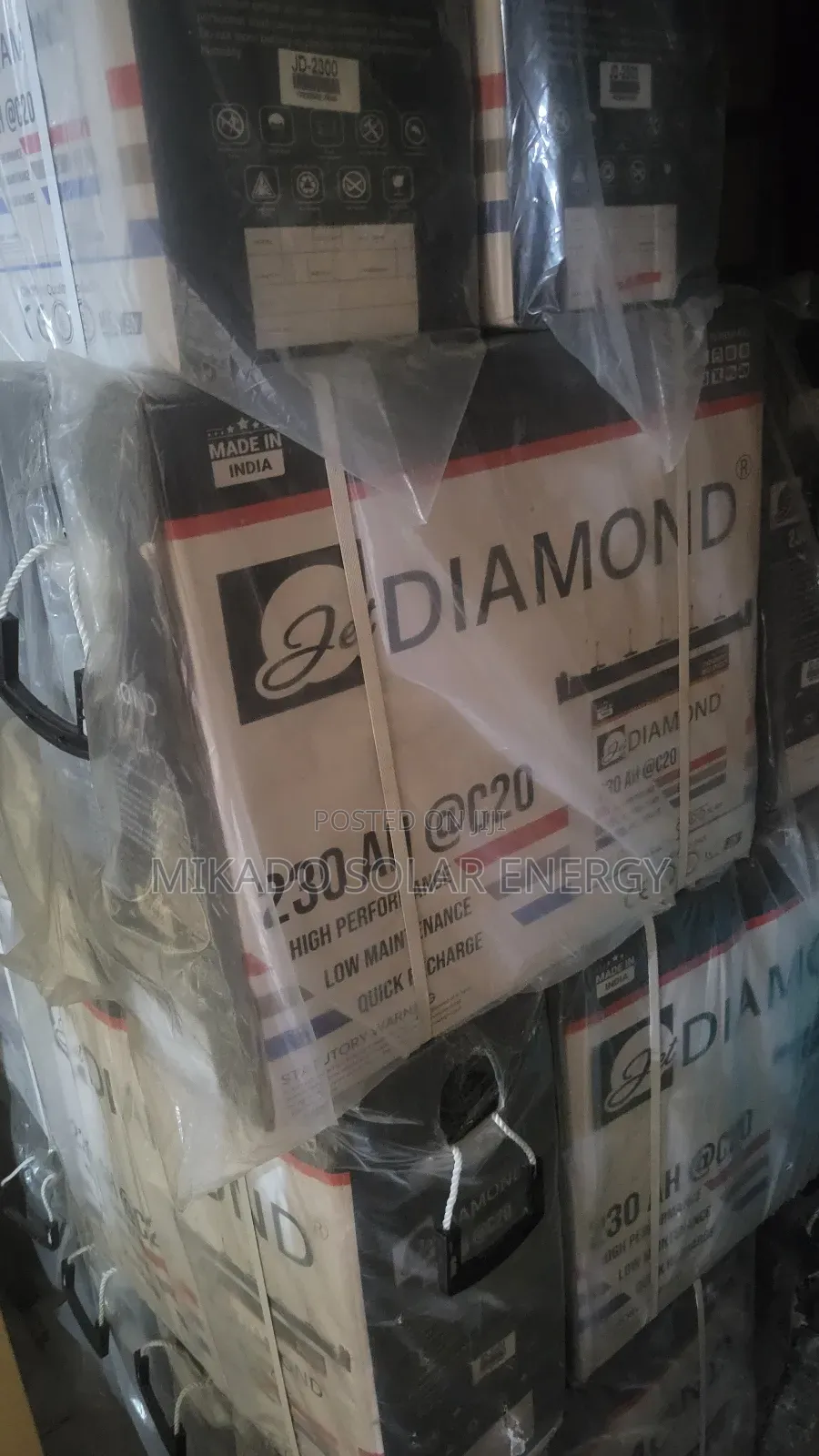 230ah 12v Diamond Tubular Battery Very Reliable Has Warranty