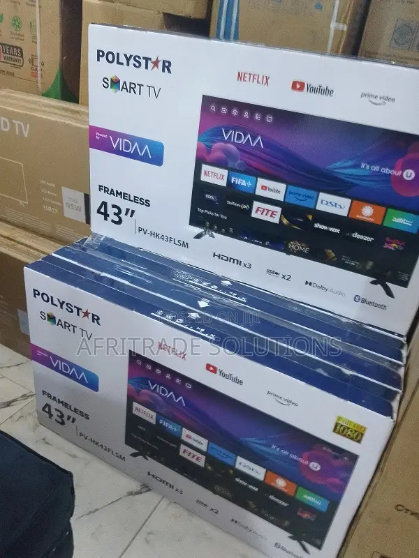 Polystar 43′′ Pv‐Hk43flsm: Vidaa Os Entertainment Hub