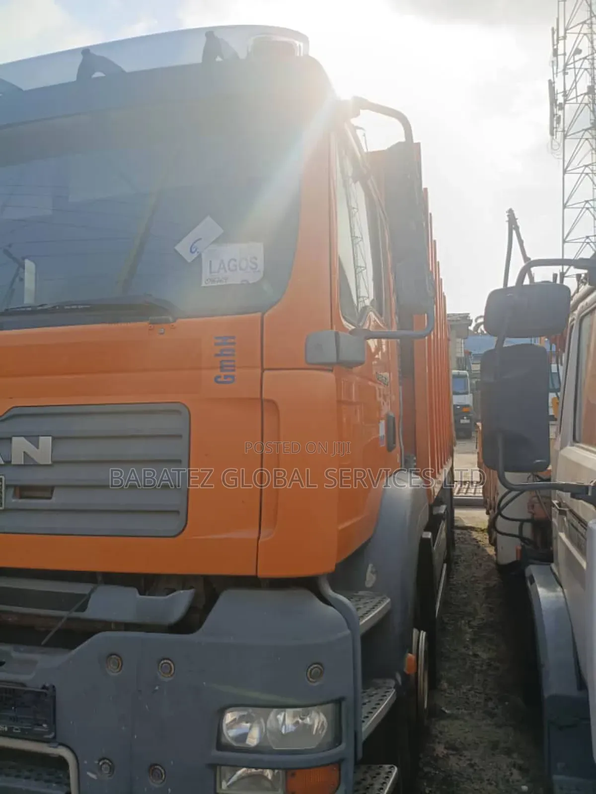 Man Trash Truck