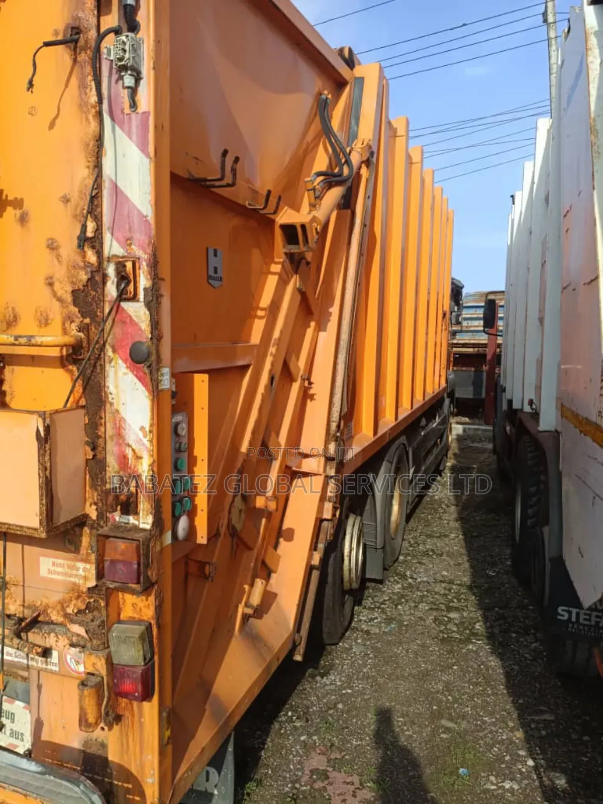 Man Trash Truck