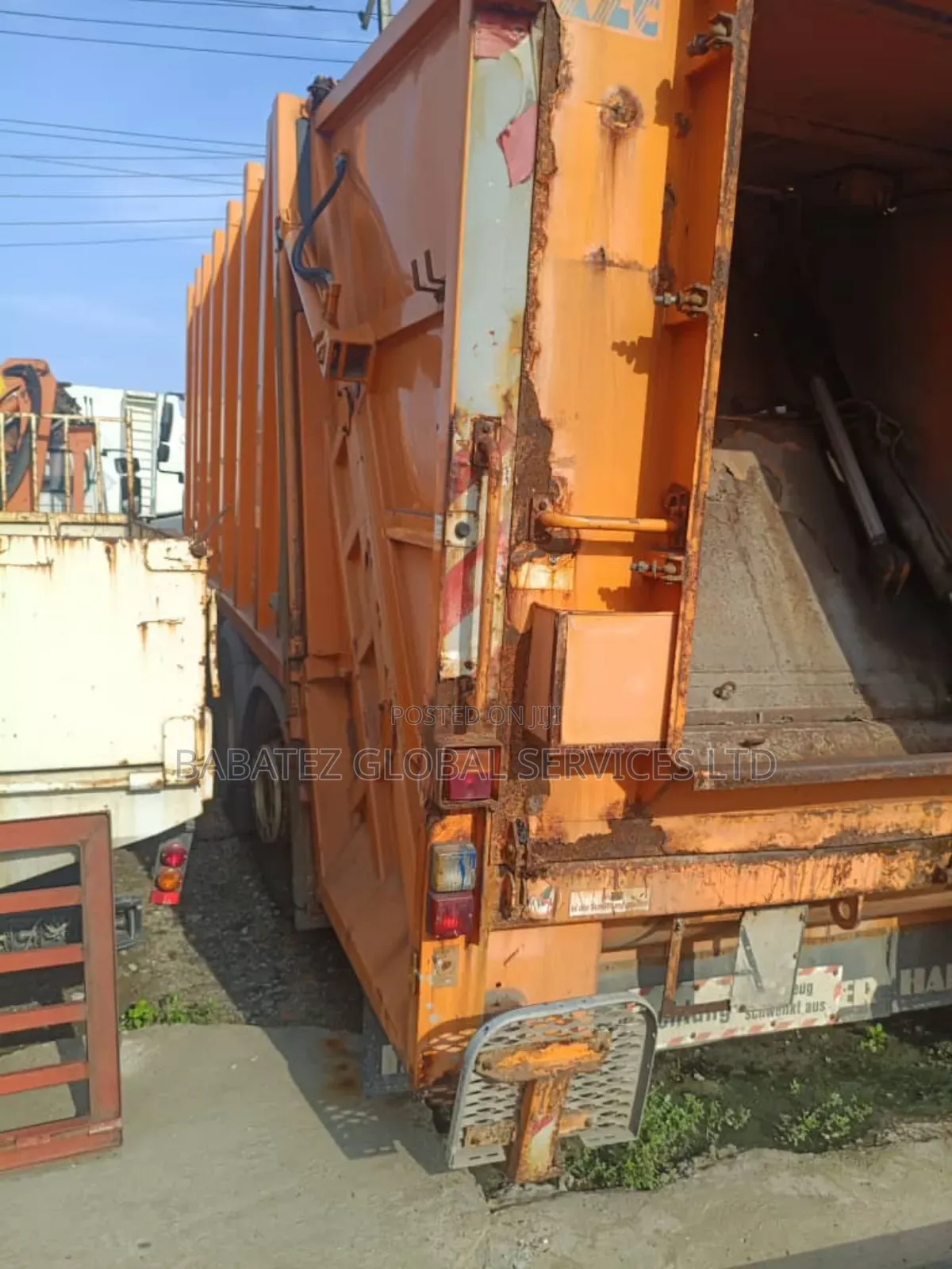 Man Trash Truck