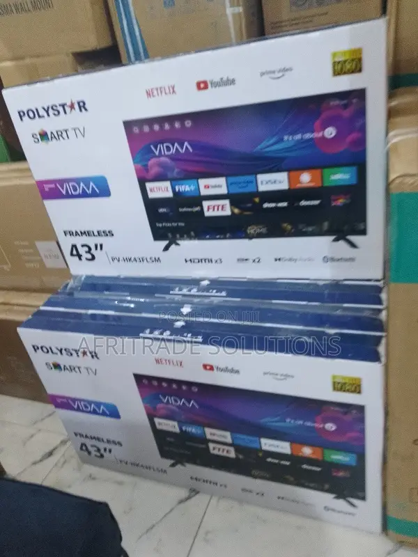 Big Sound in a Sleek Frame: Polystar 43′′ Tv