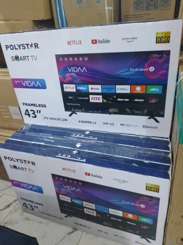 Big Sound in a Sleek Frame: Polystar 43′′ Tv