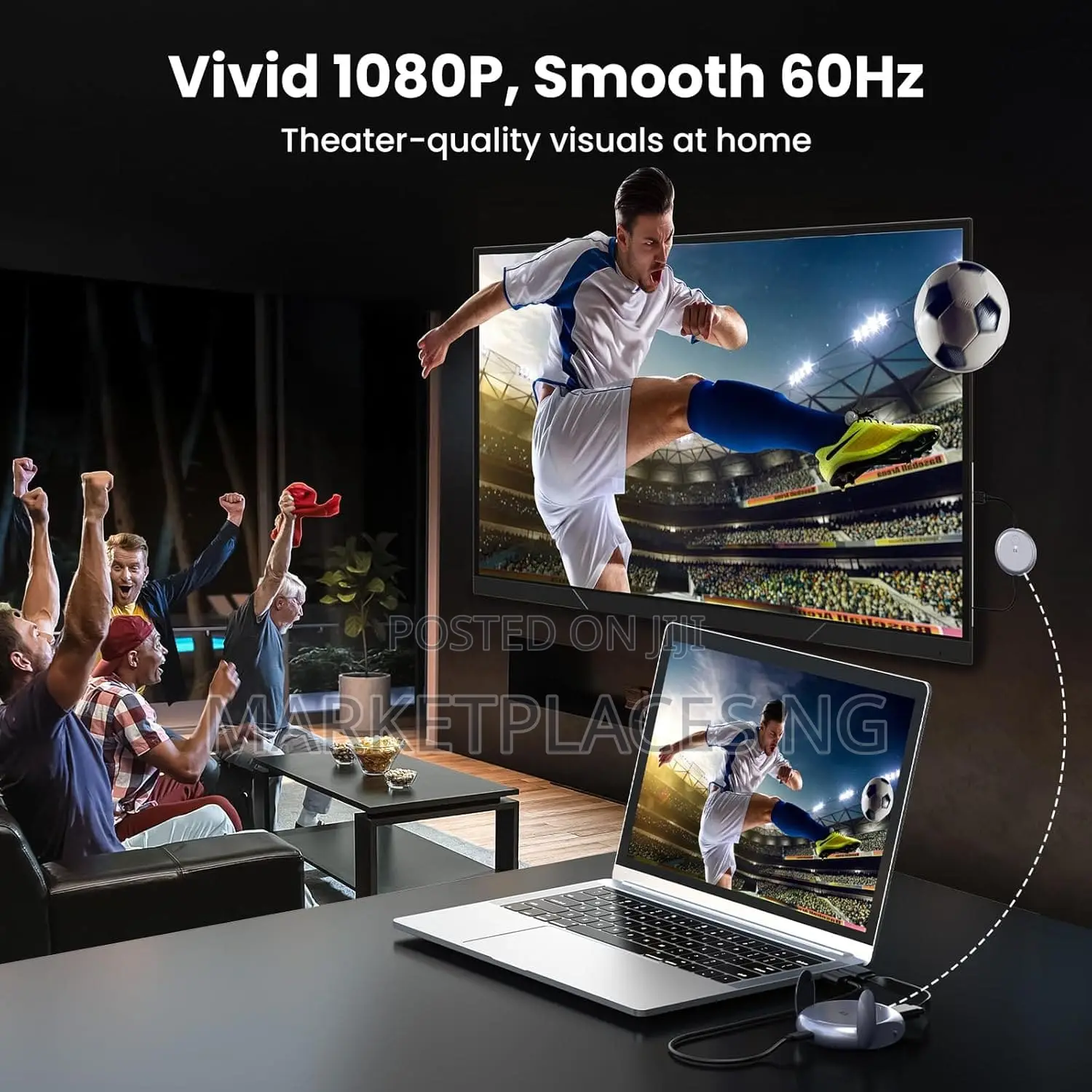 Wireless Hdmi Extender Kit for 2 Screens - 1080p Full Hd
