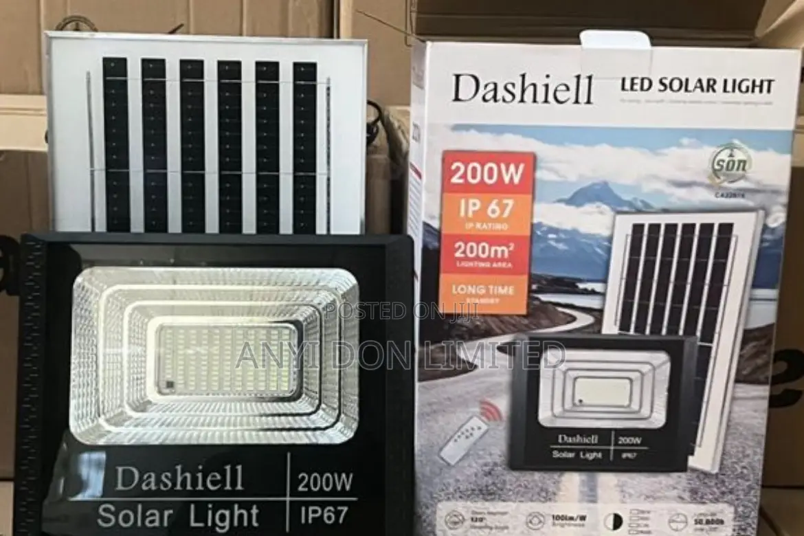 200w Floodlight All in One Solar Street Light