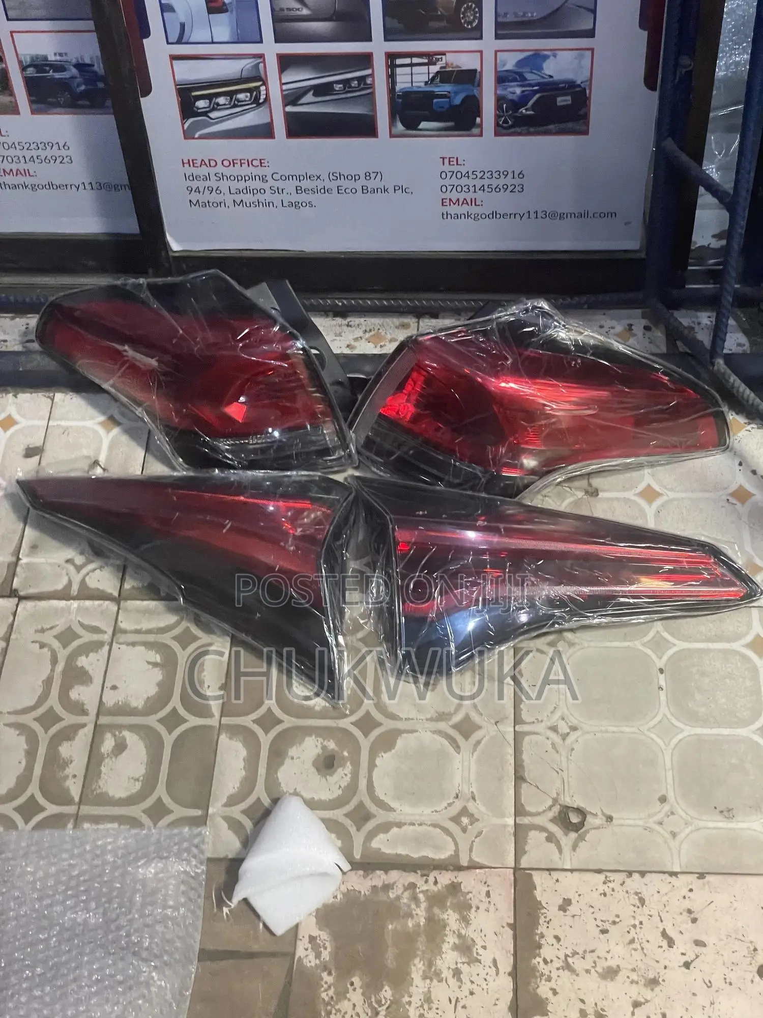 Back Light Rav4 2018