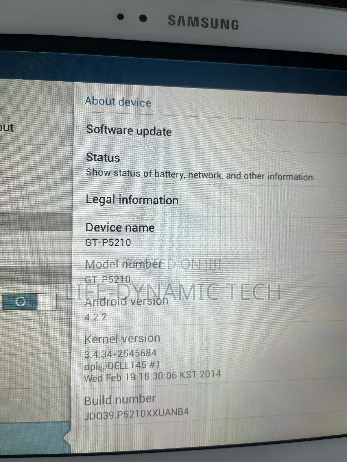 Samsung Galaxy Tab 3 10.1 P5210 16 GB White