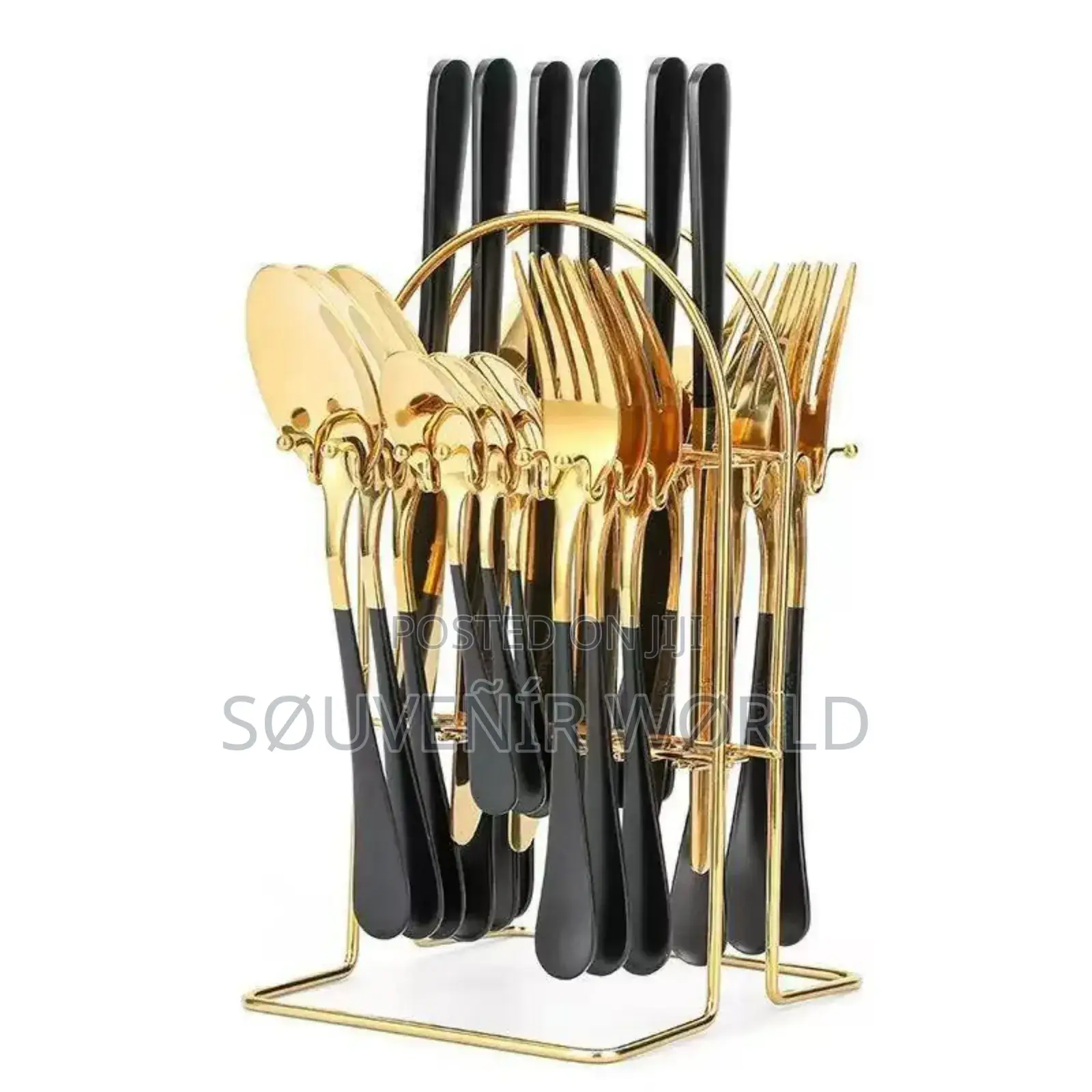 New Black and Gold Spoon