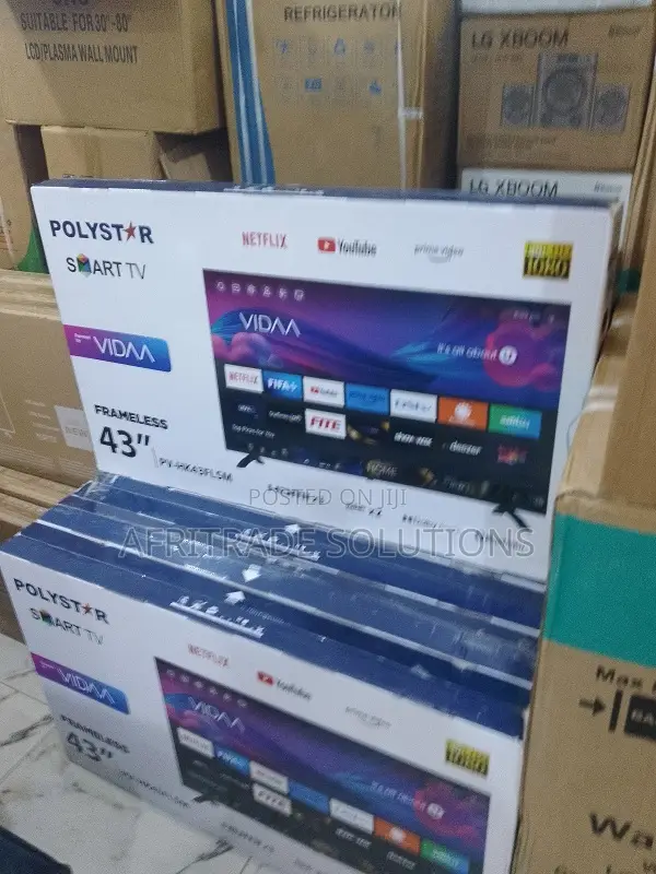 Polystar Pv‐Hk43flsm – Streamlined Smart 43′′ Led