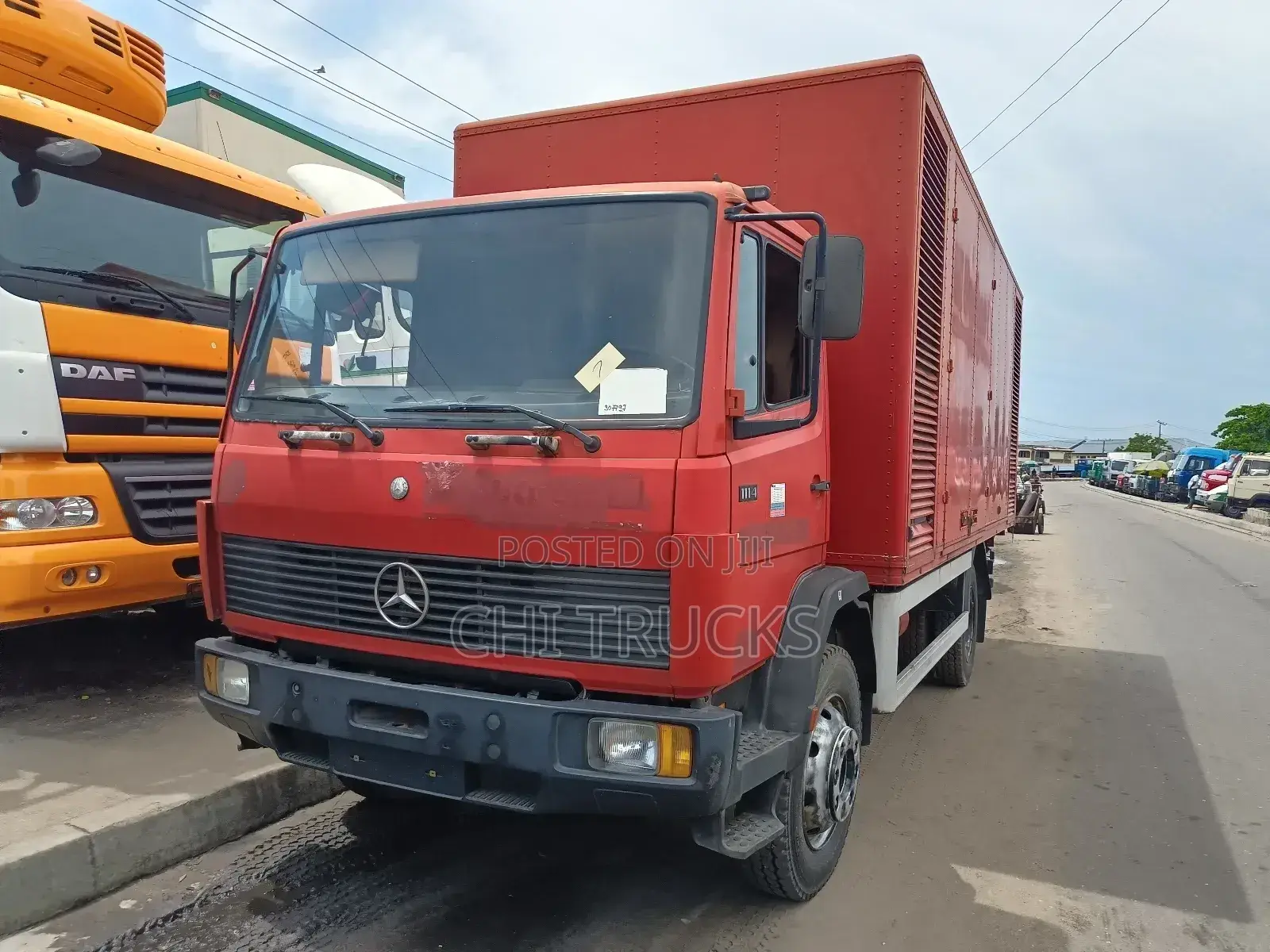 Mercedes Benz 1114 Container Truck German Specification