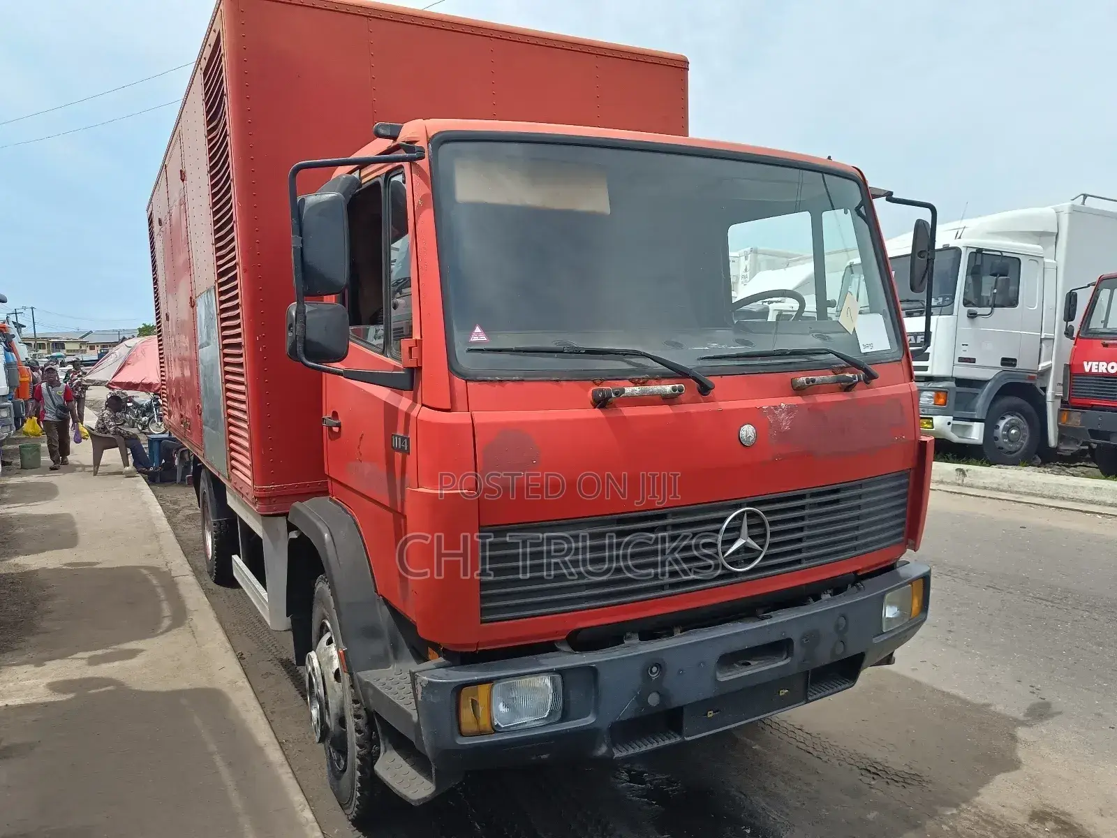 Mercedes Benz 1114 Container Truck German Specification
