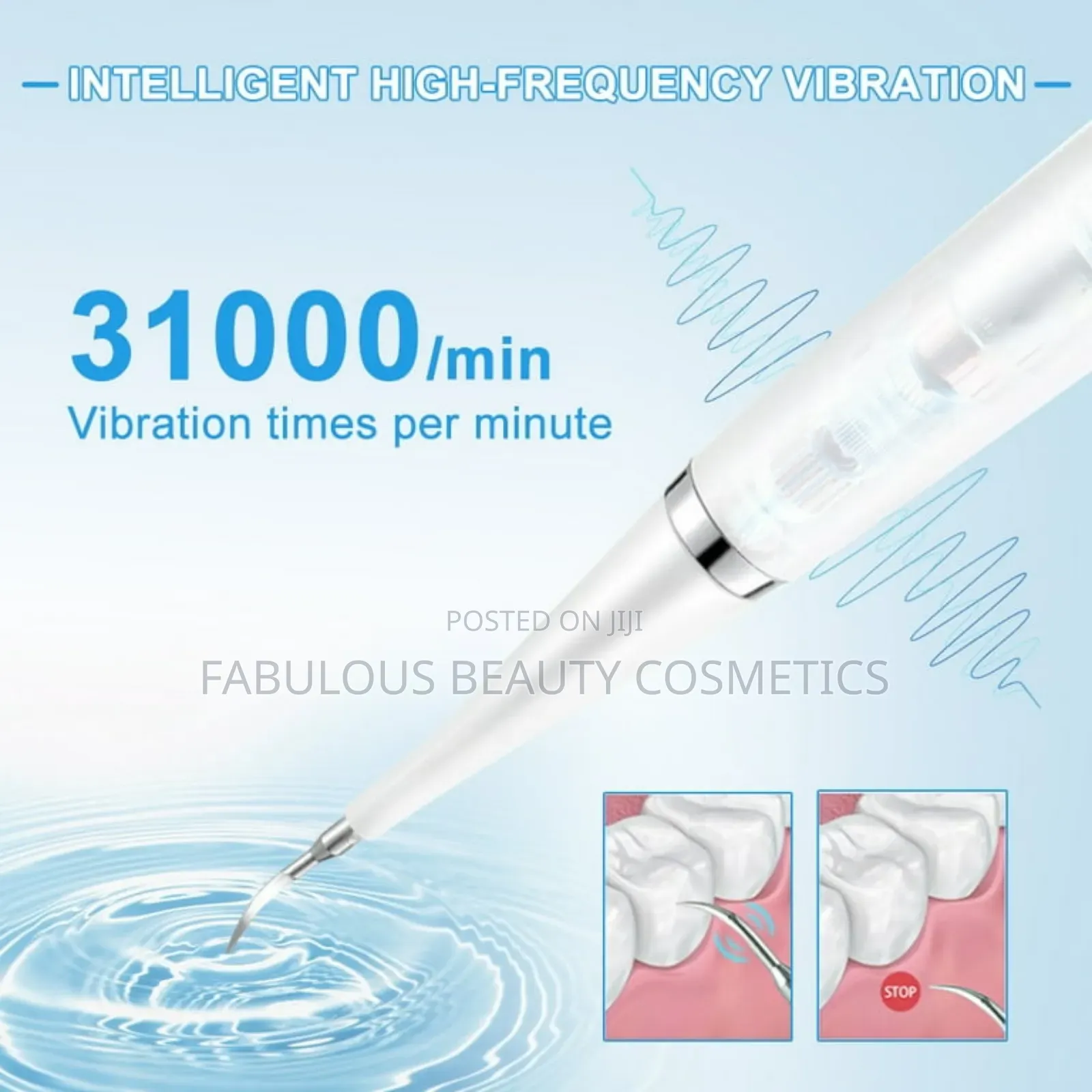 Dental Calculus Scaler Electric Sonic Oral Teeth Tart