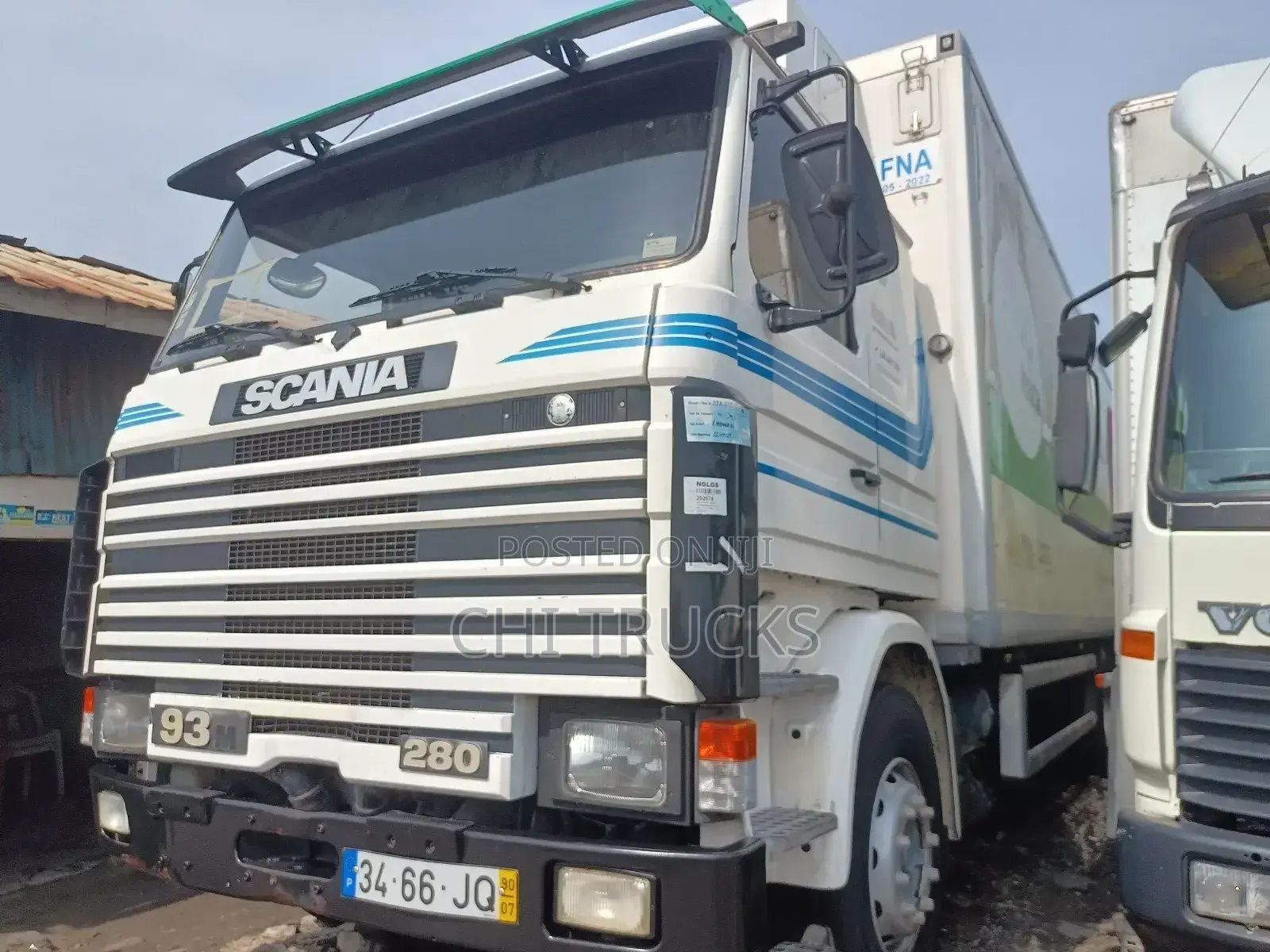 Scania 93m Refrigerator Truck
