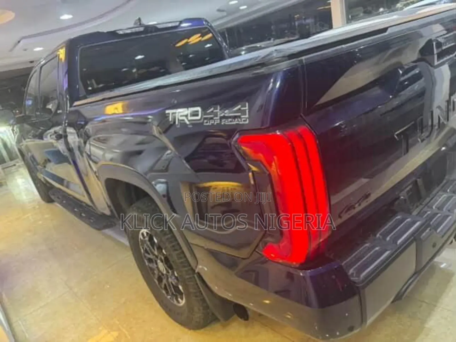 New Toyota Tundra 2024 Blue