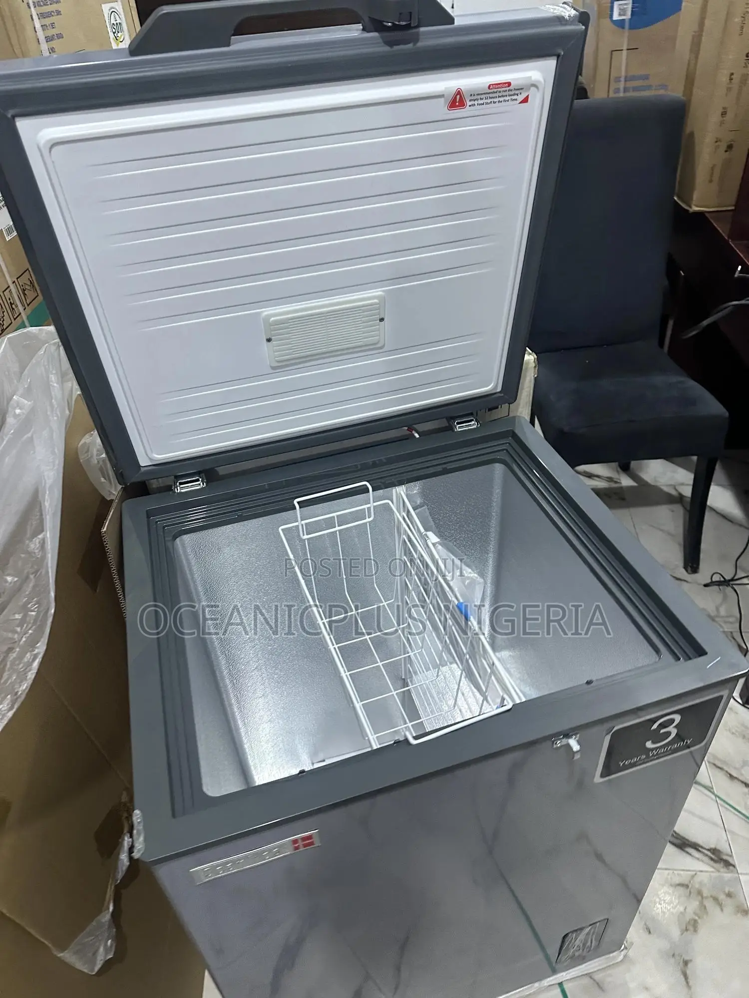 Scanfrost Chillzone Sfl151 Chest Freezer 150 Litres