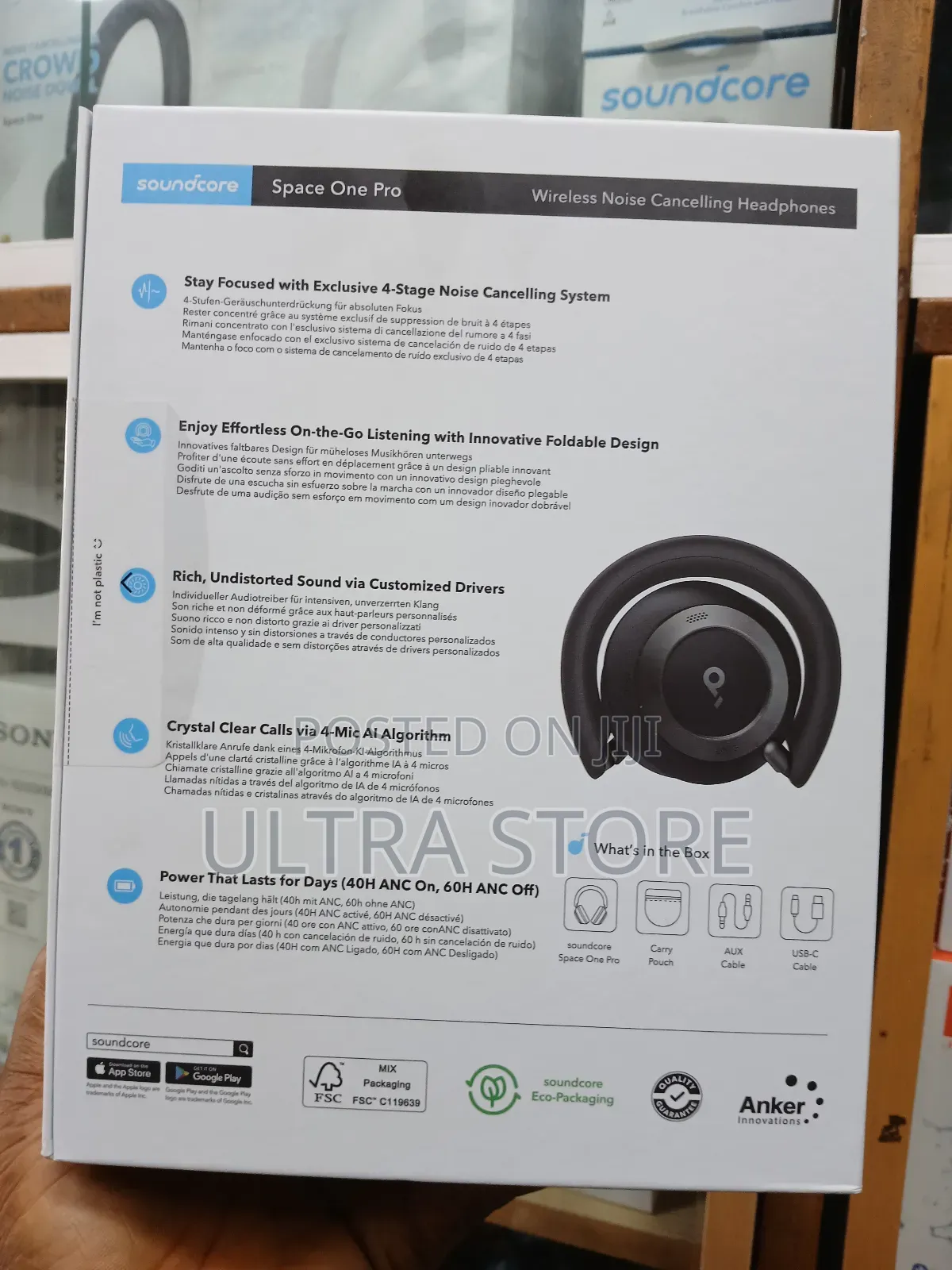 Anker Soundcore Space One Pro Adaptive Active Noise Cancell