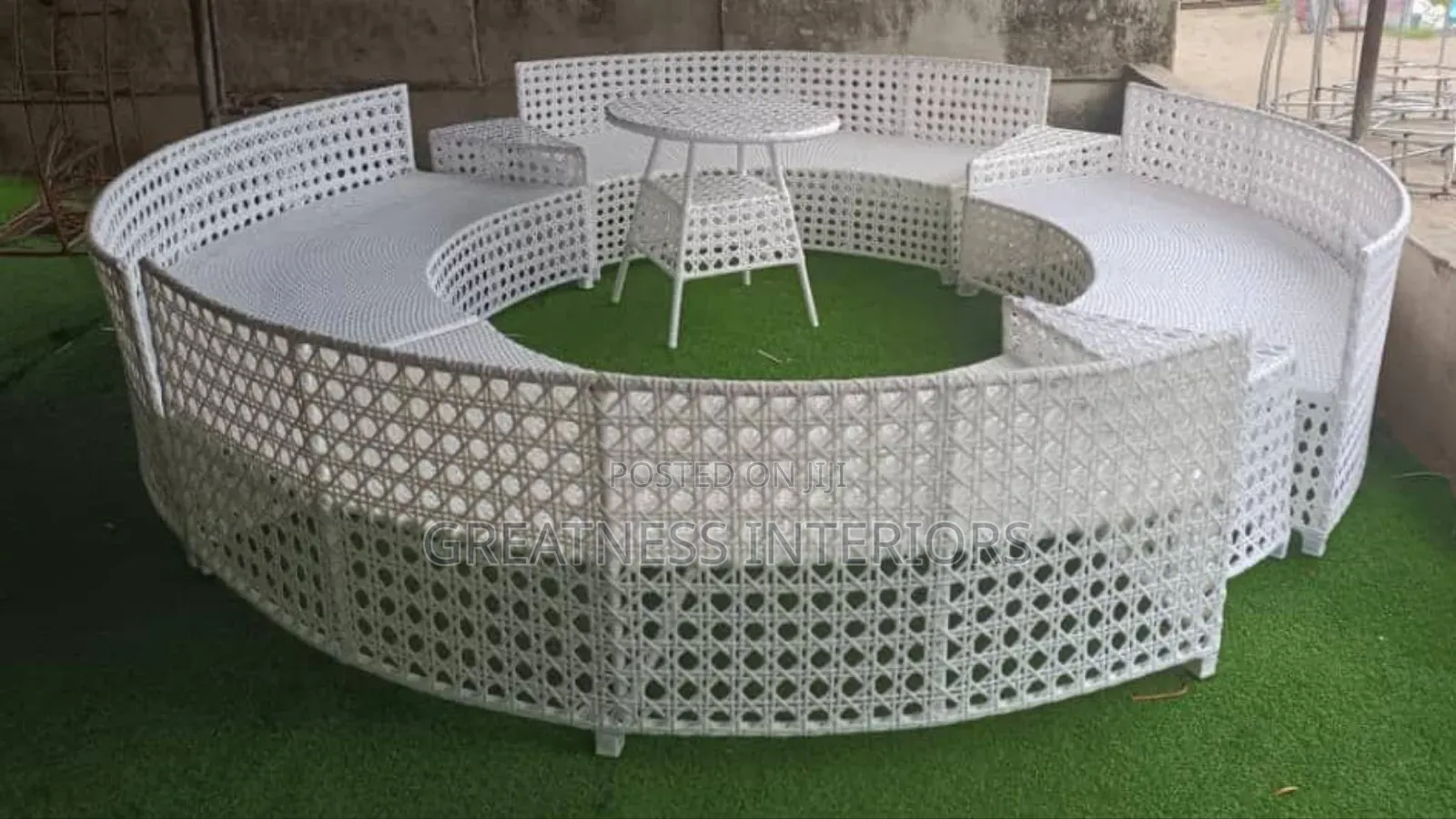 Executive Comfort Kanash Rattan Outdoor Chair by 12 Seaters