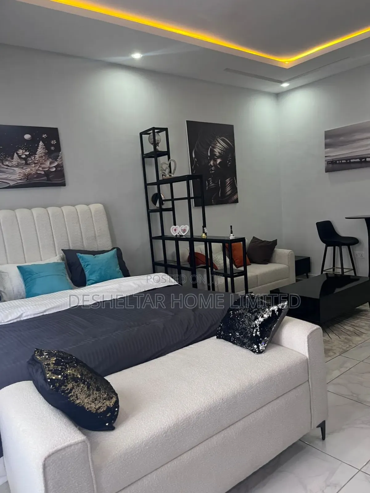 Furnished Studio Apartment in Oceanbay Estate, Chevron for rent