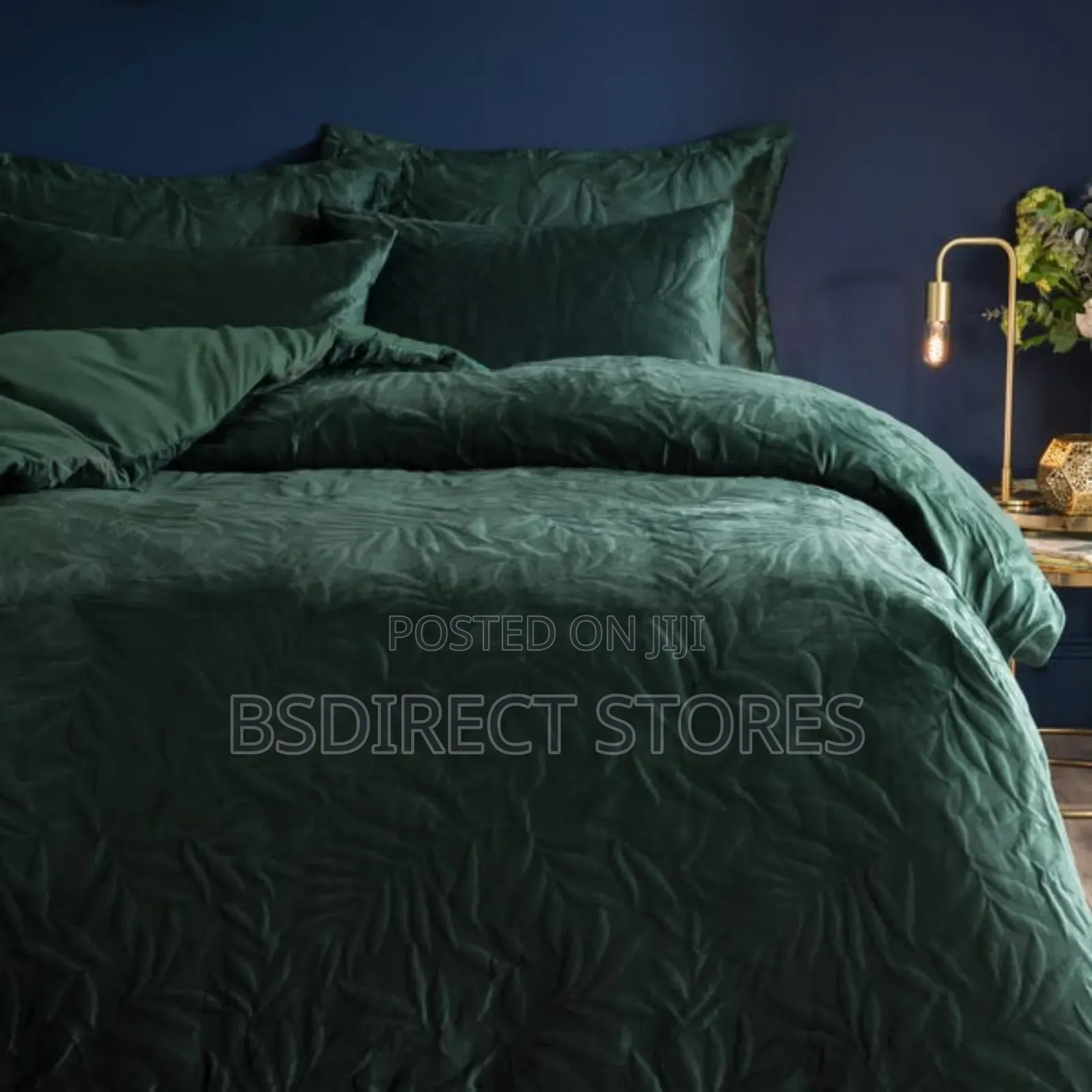 Dunelm Nya Velvet Pinsonic Duvet Cover and Pillowcase Set