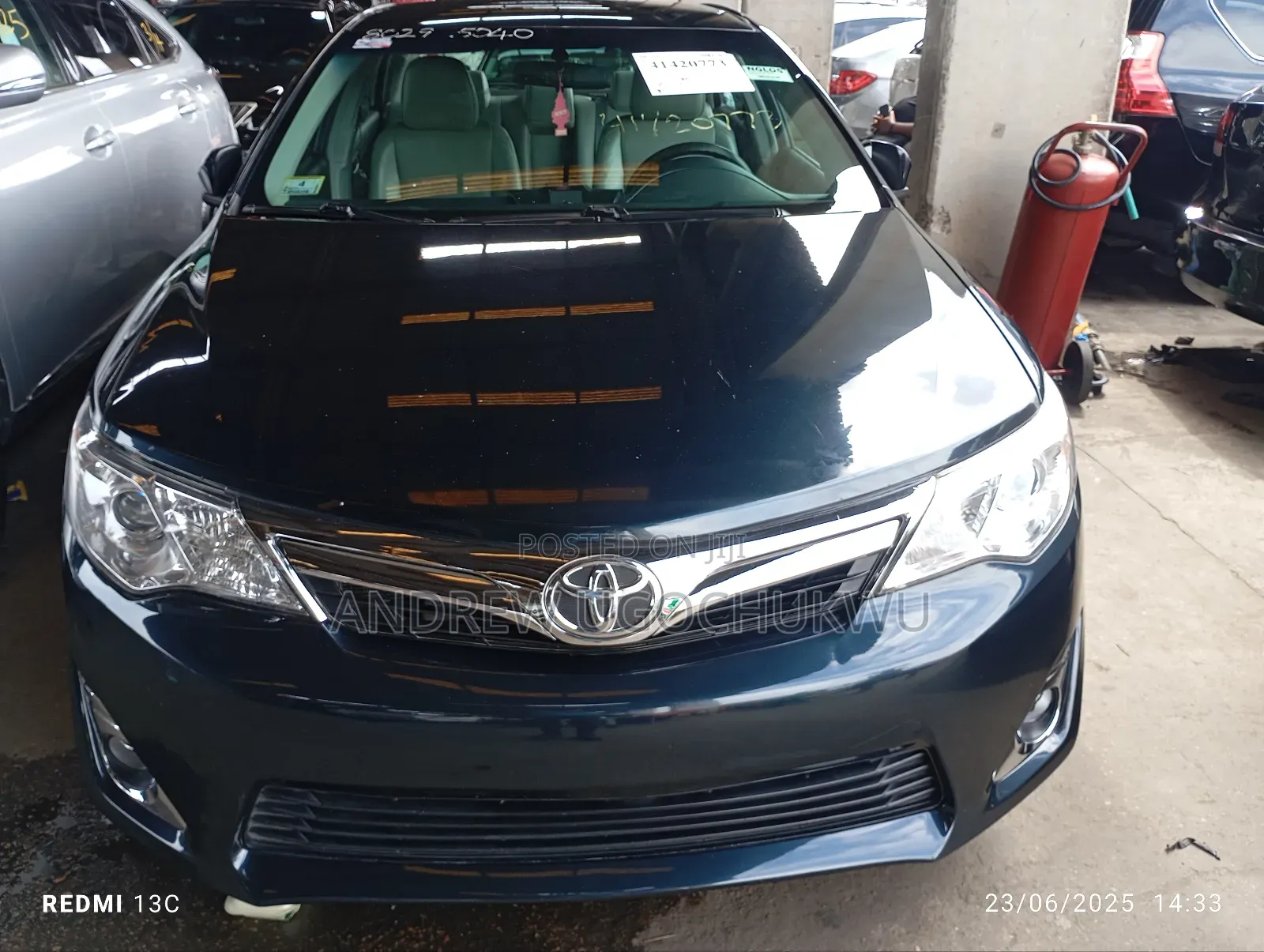 Toyota Camry 2012 Blue