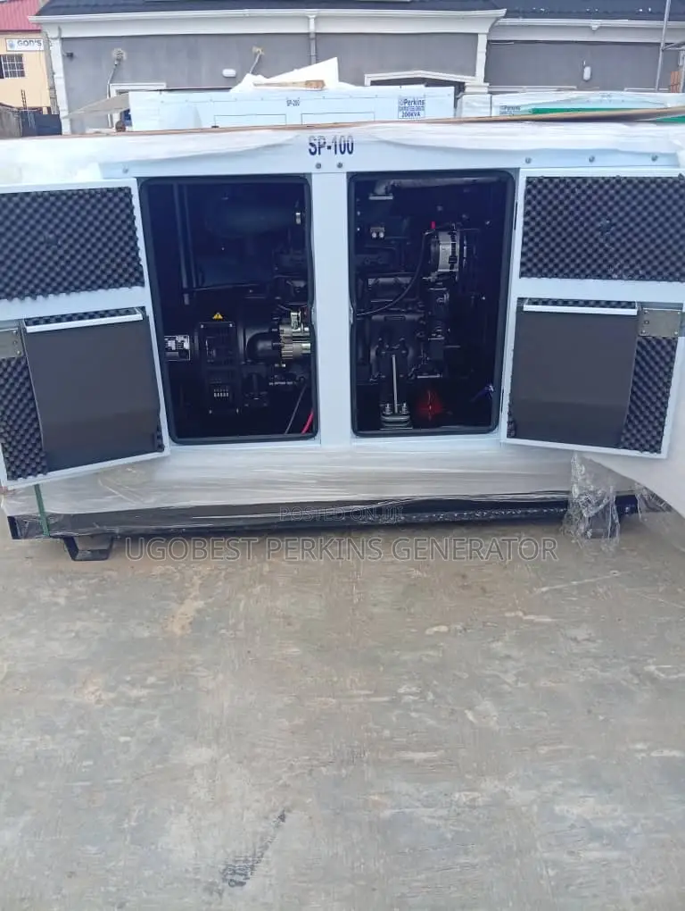 100kva Copper Coil Perkins Generator Soundproof