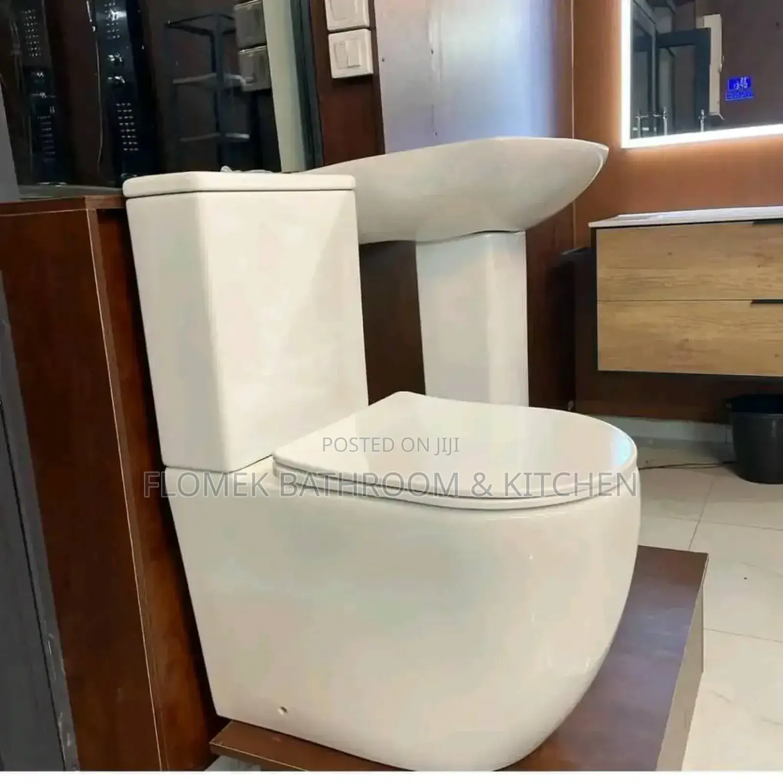 Executive Size Water Closet With Complete Accessories