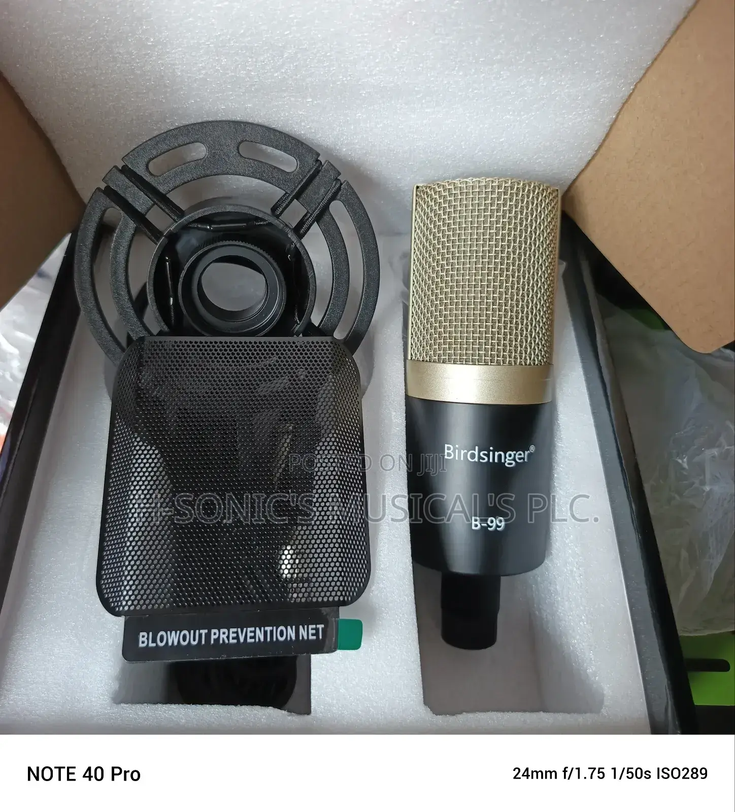 Original Birdsinger Zx-797 Condenser Studio Microphone