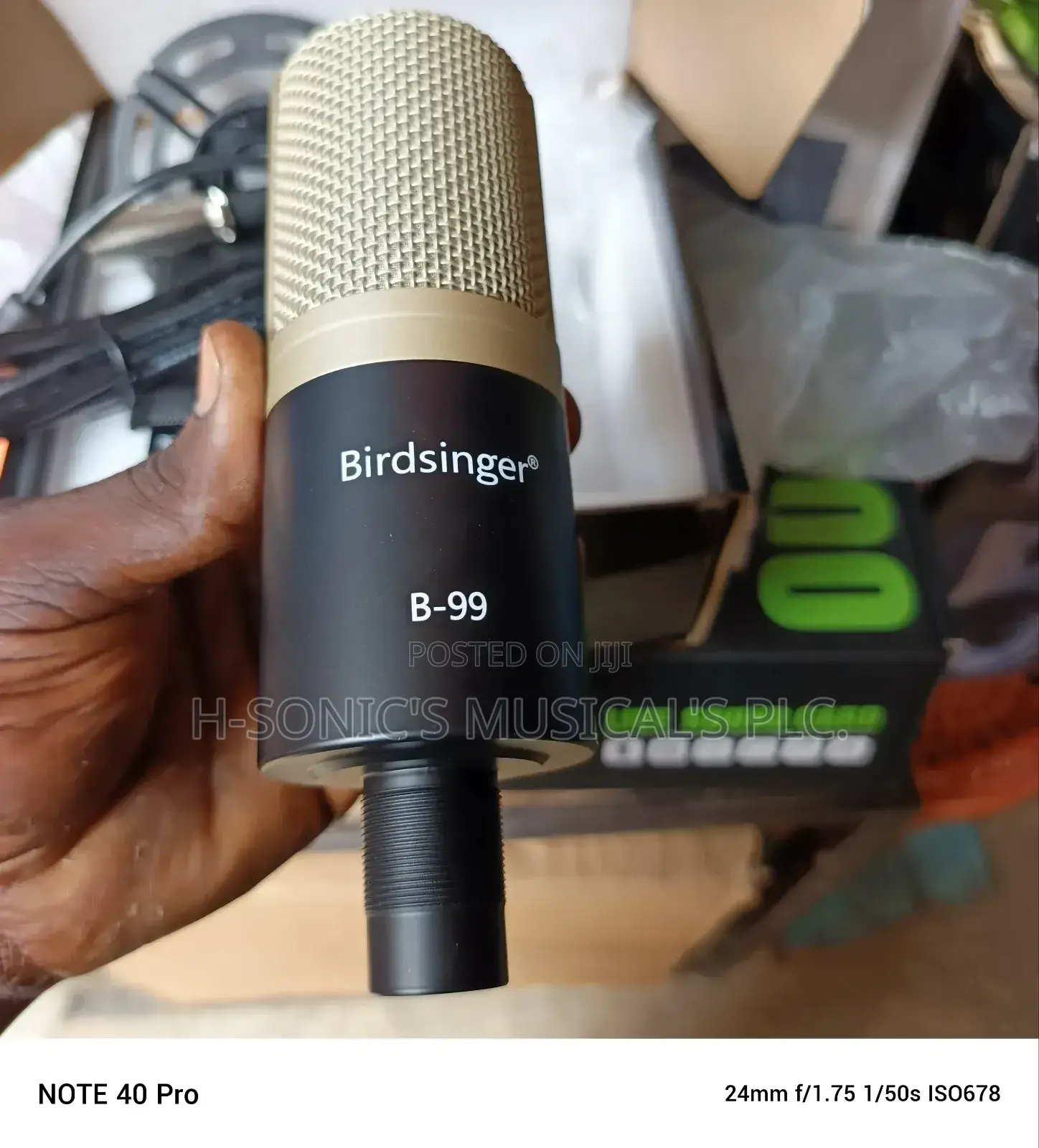 Original Birdsinger Zx-797 Condenser Studio Microphone
