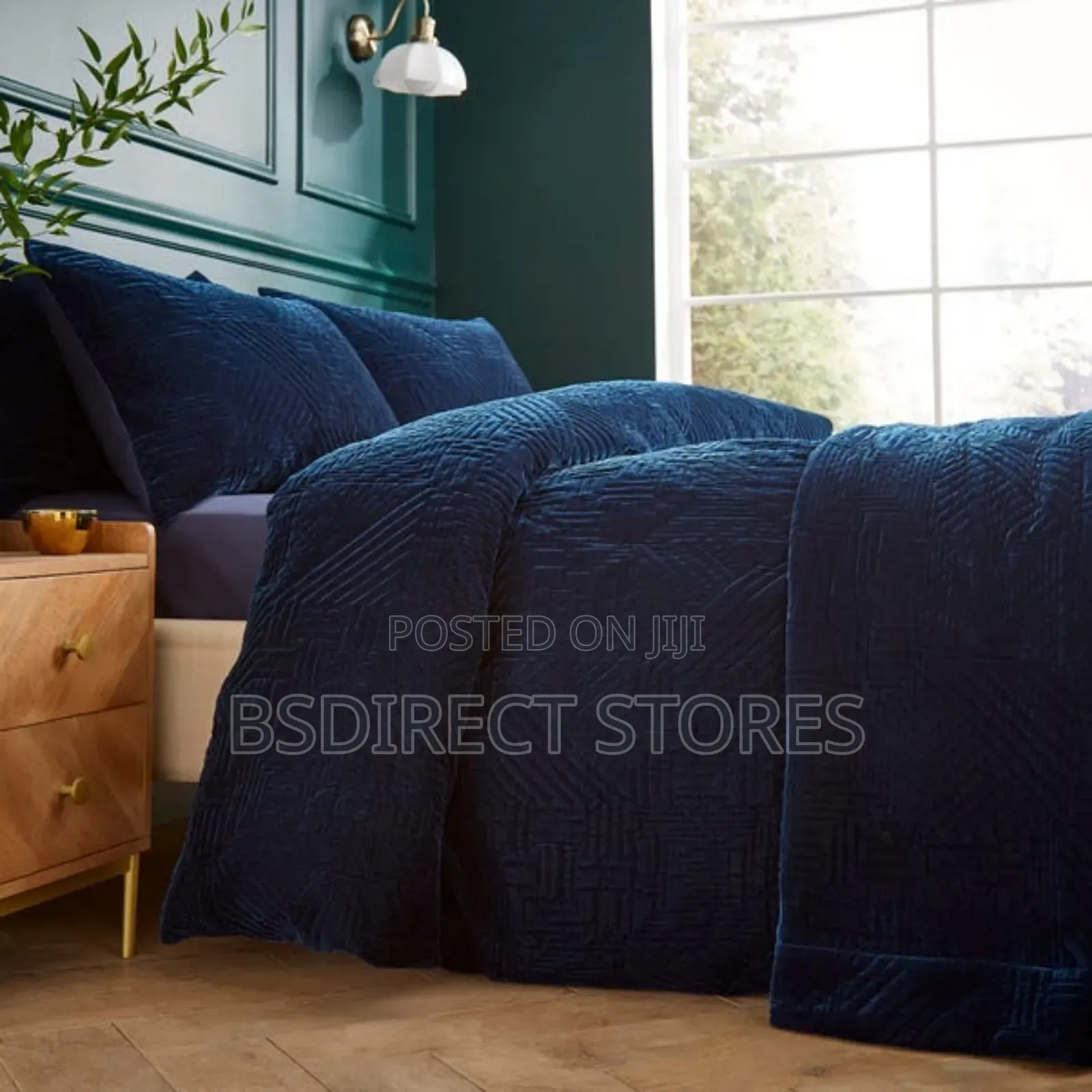 Dunelm Haisley Geometric Duvet Cover and Pillowcase Set