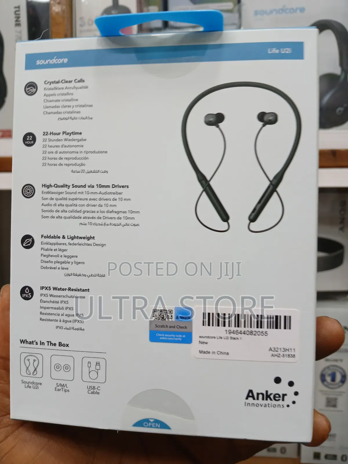 Anker Soundcore Life U2i Wireless Neckband Headphones
