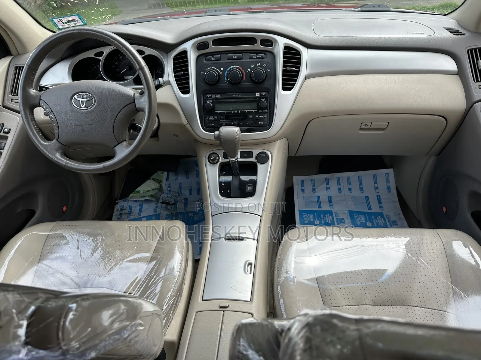 Toyota Highlander Limited V6 4x4 2007 Red