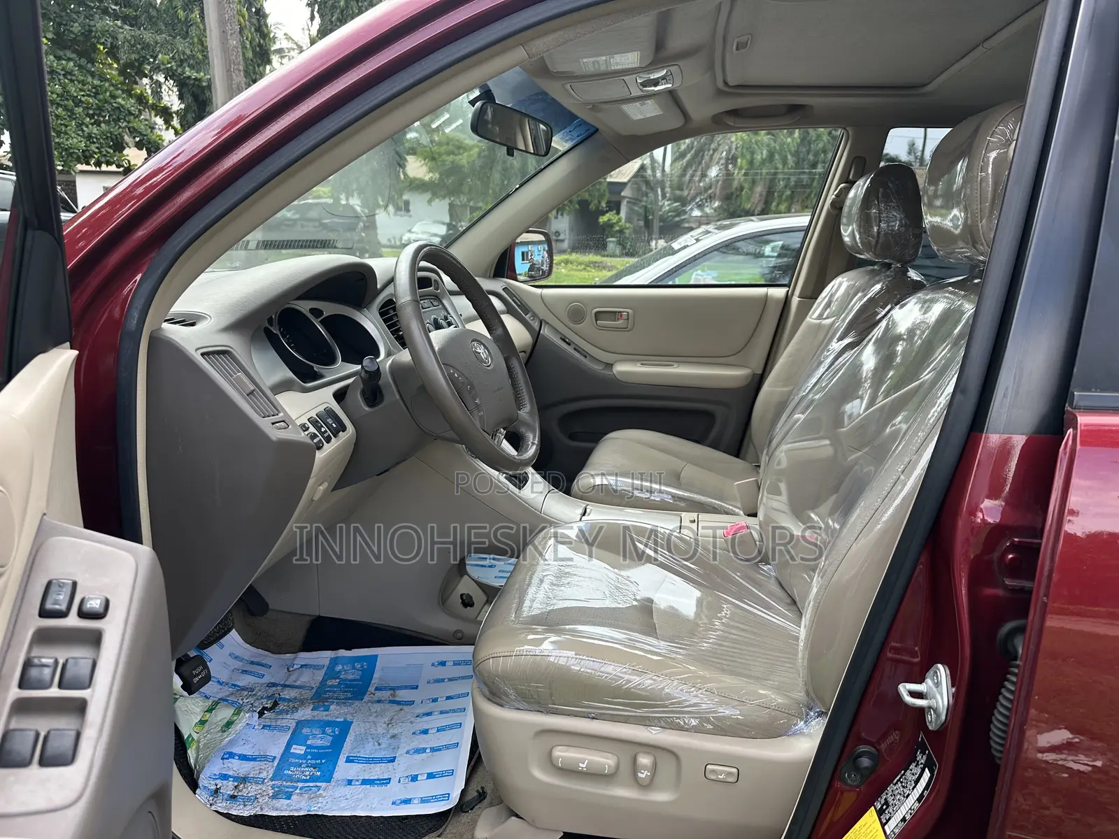 Toyota Highlander Limited V6 4x4 2007 Red
