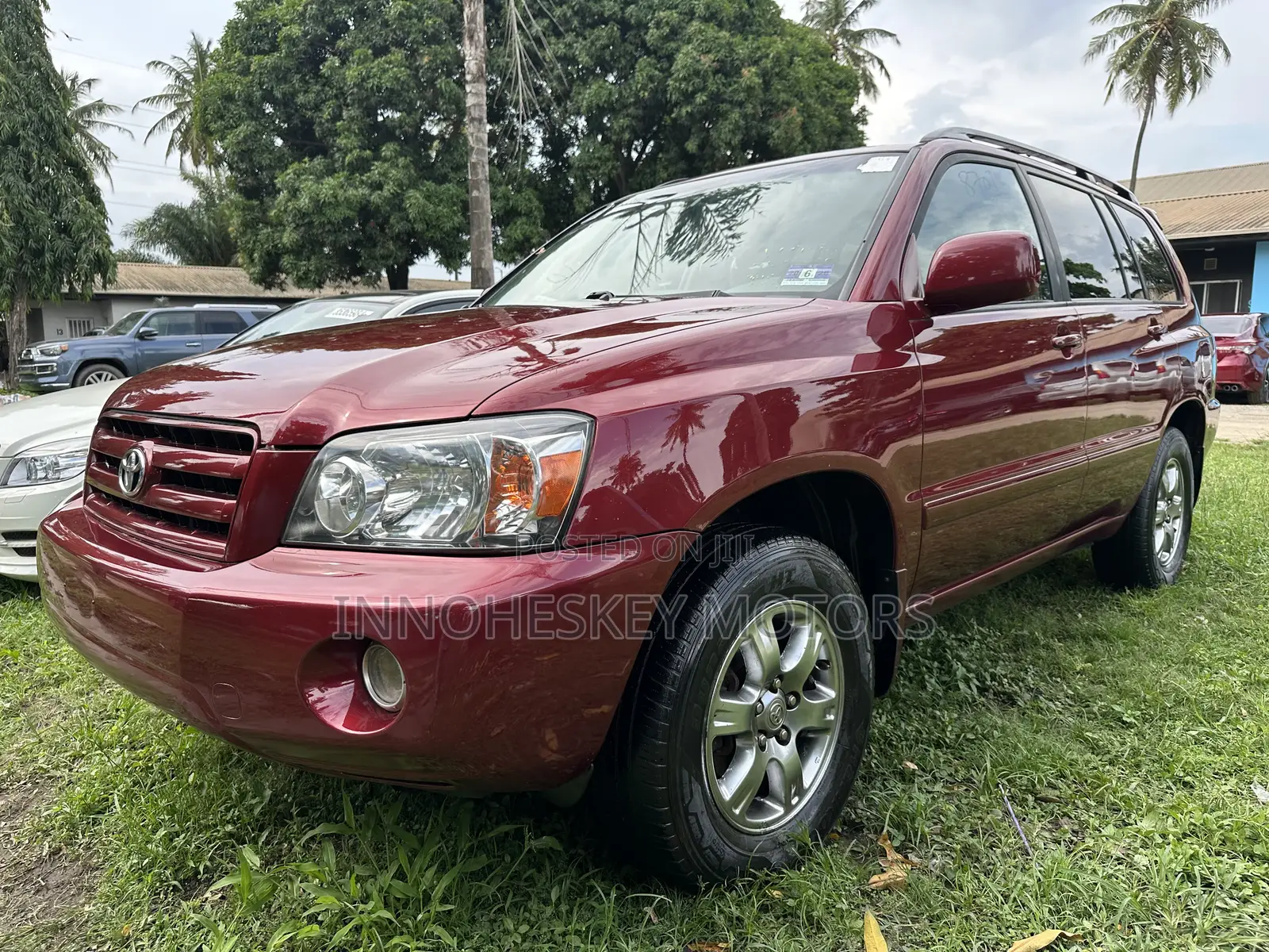 Toyota Highlander Limited V6 4x4 2007 Red