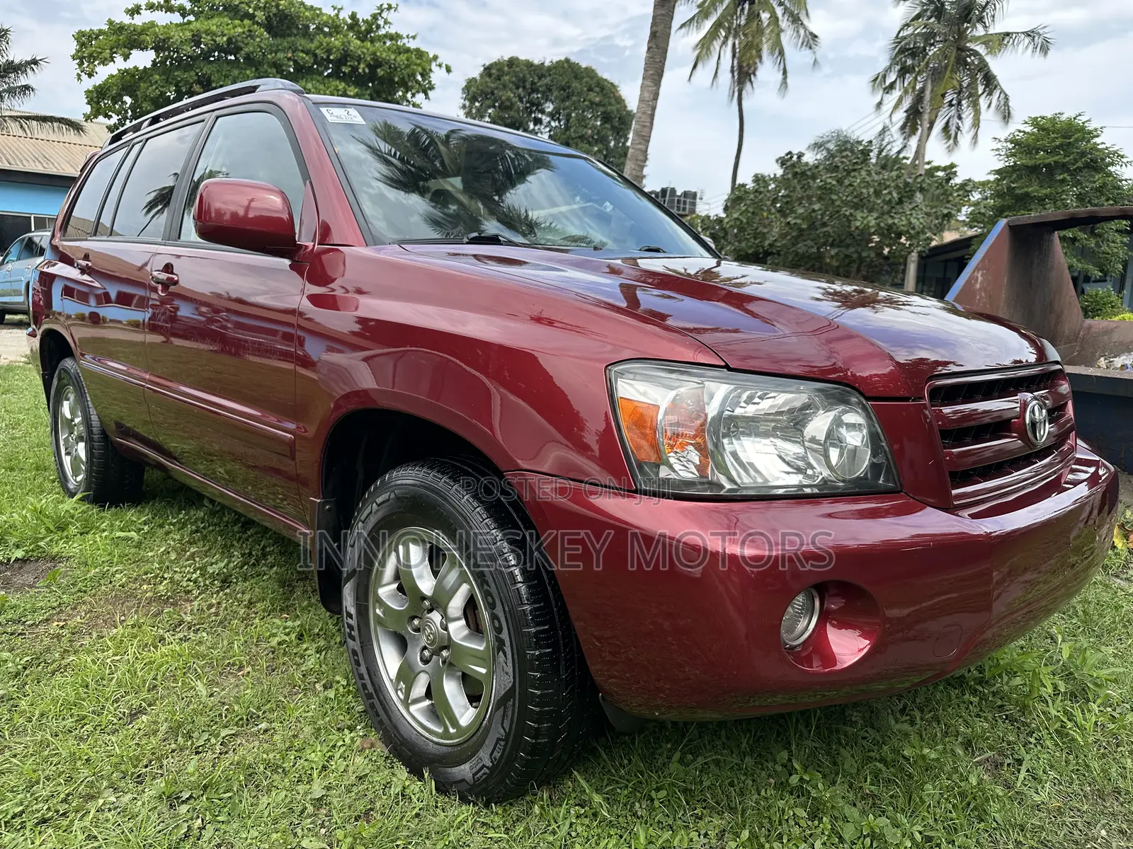 Toyota Highlander Limited V6 4x4 2007 Red