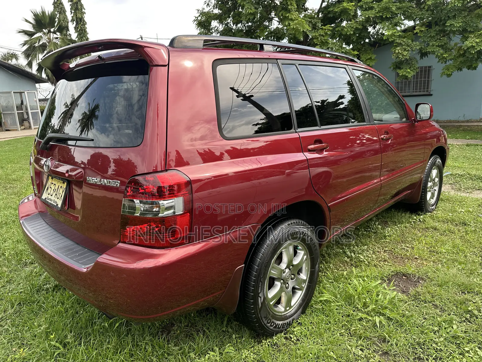 Toyota Highlander Limited V6 4x4 2007 Red