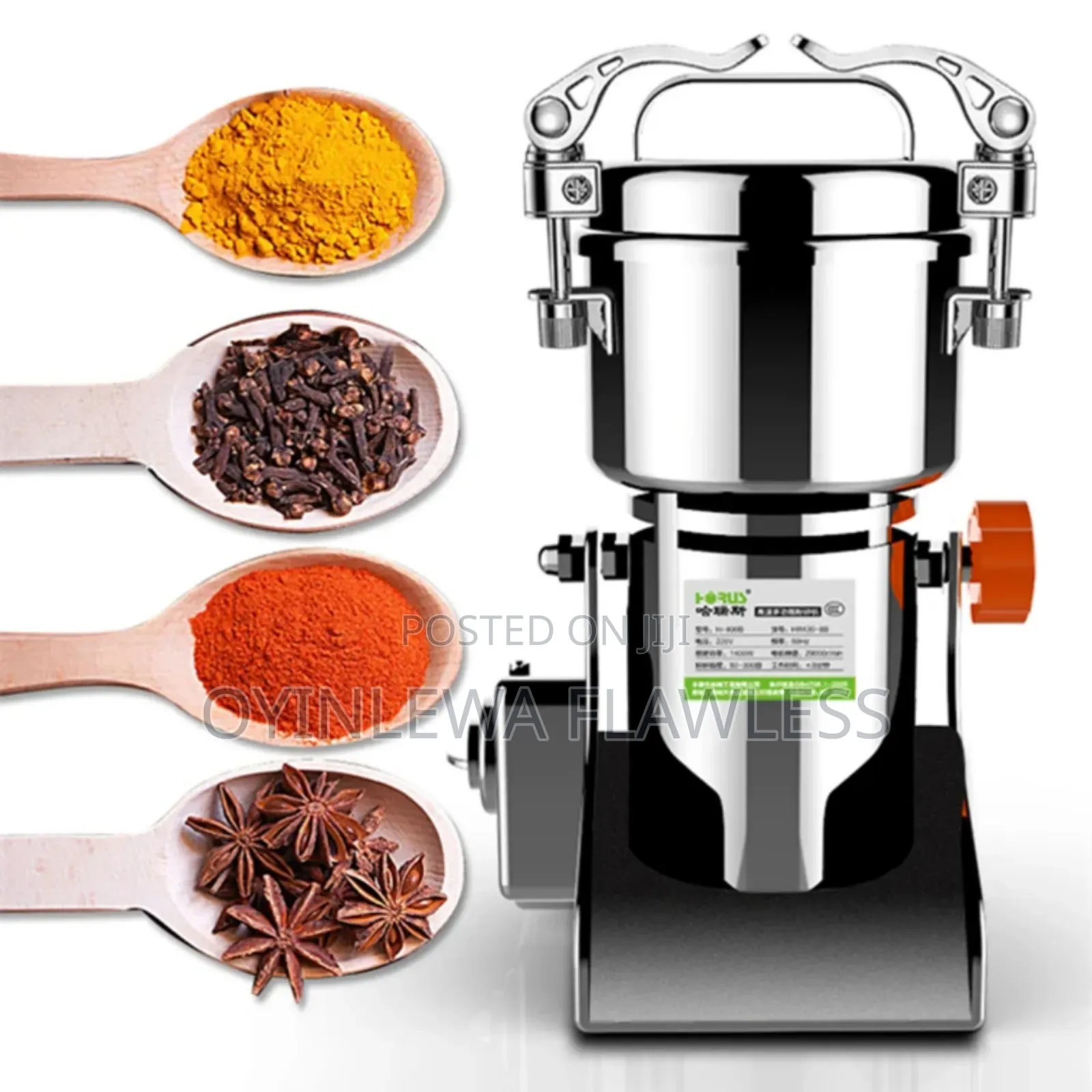 High Quality Commercial Big Cup Dry Powder Grinder Miller Machine